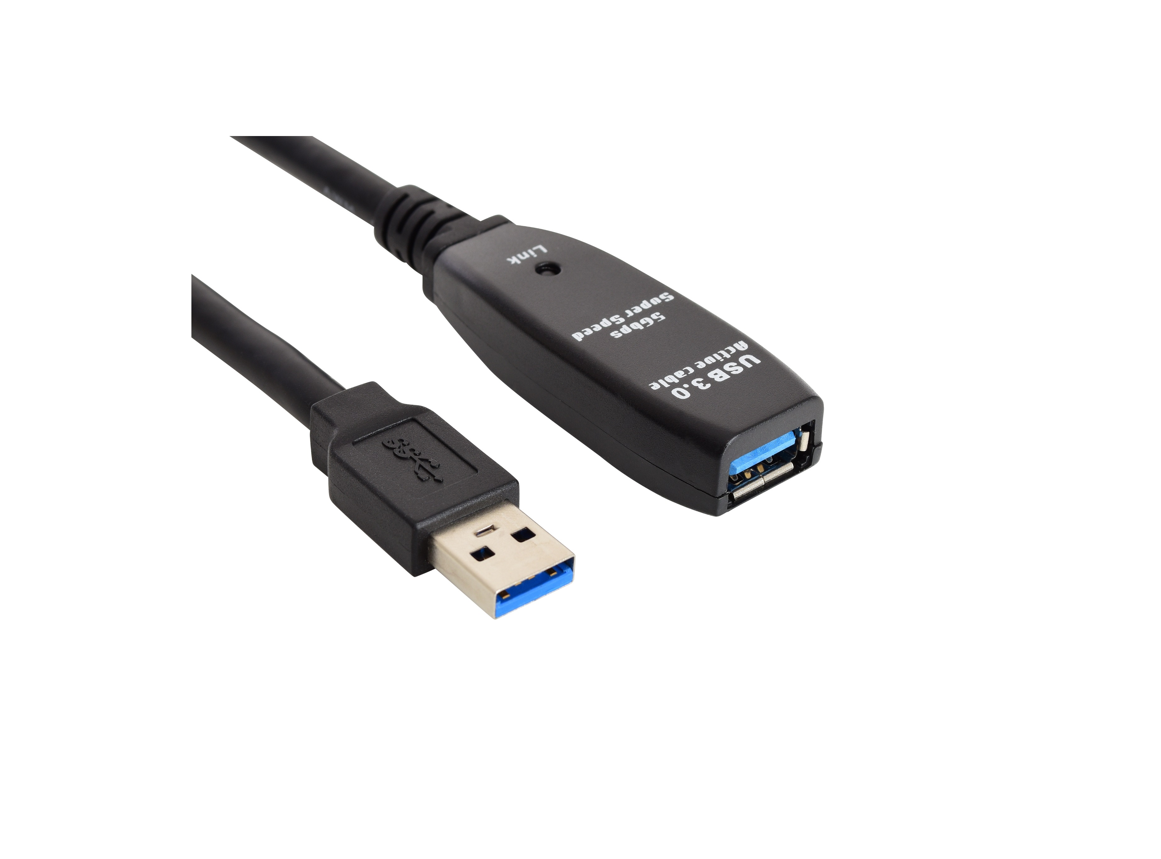 Amplificator activ pentru USB 3.0 lungime 5 metri Amplificator activ pentru USB 3.0 lungime 5 metri