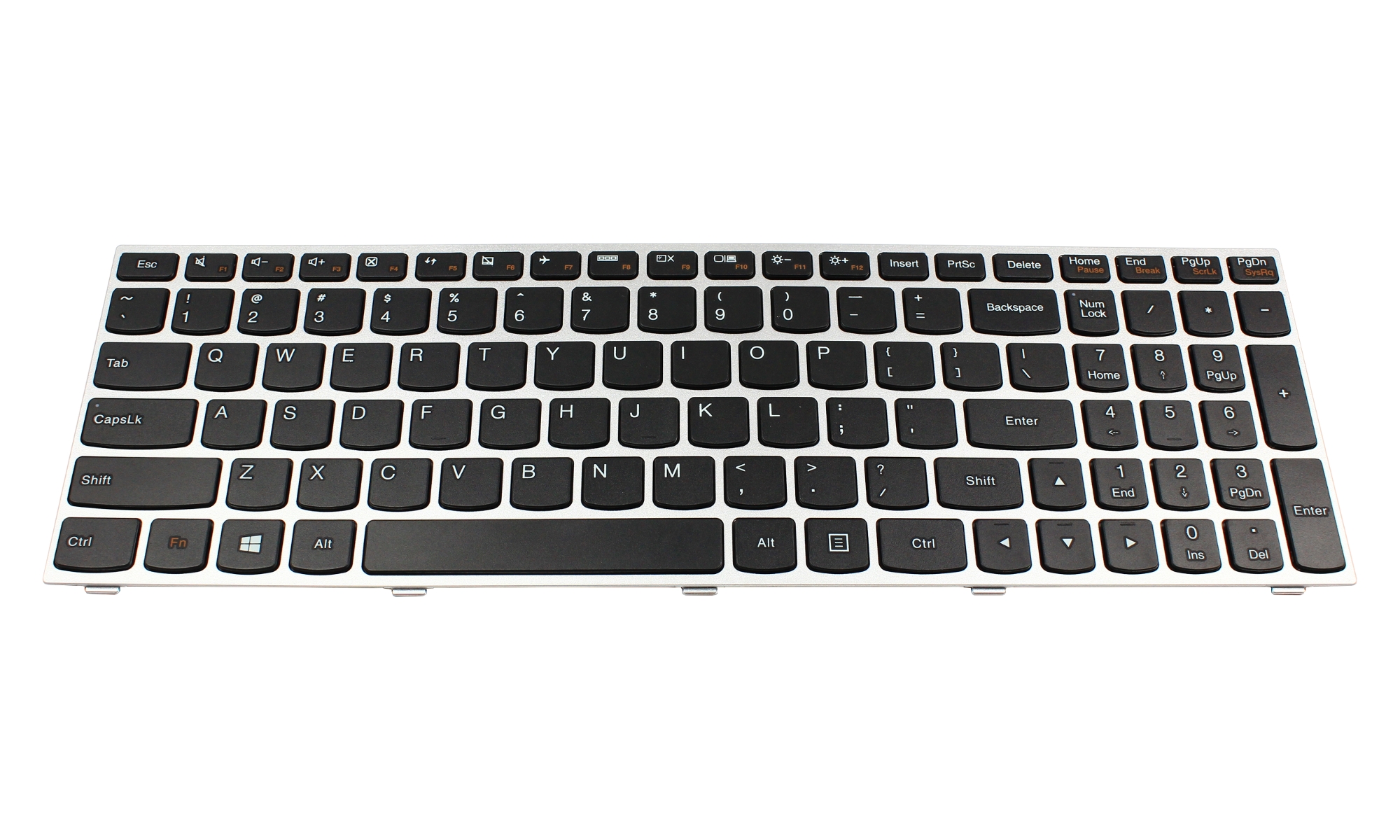 Tastatura laptop Lenovo IdeaPad Z50-75 rama argintie