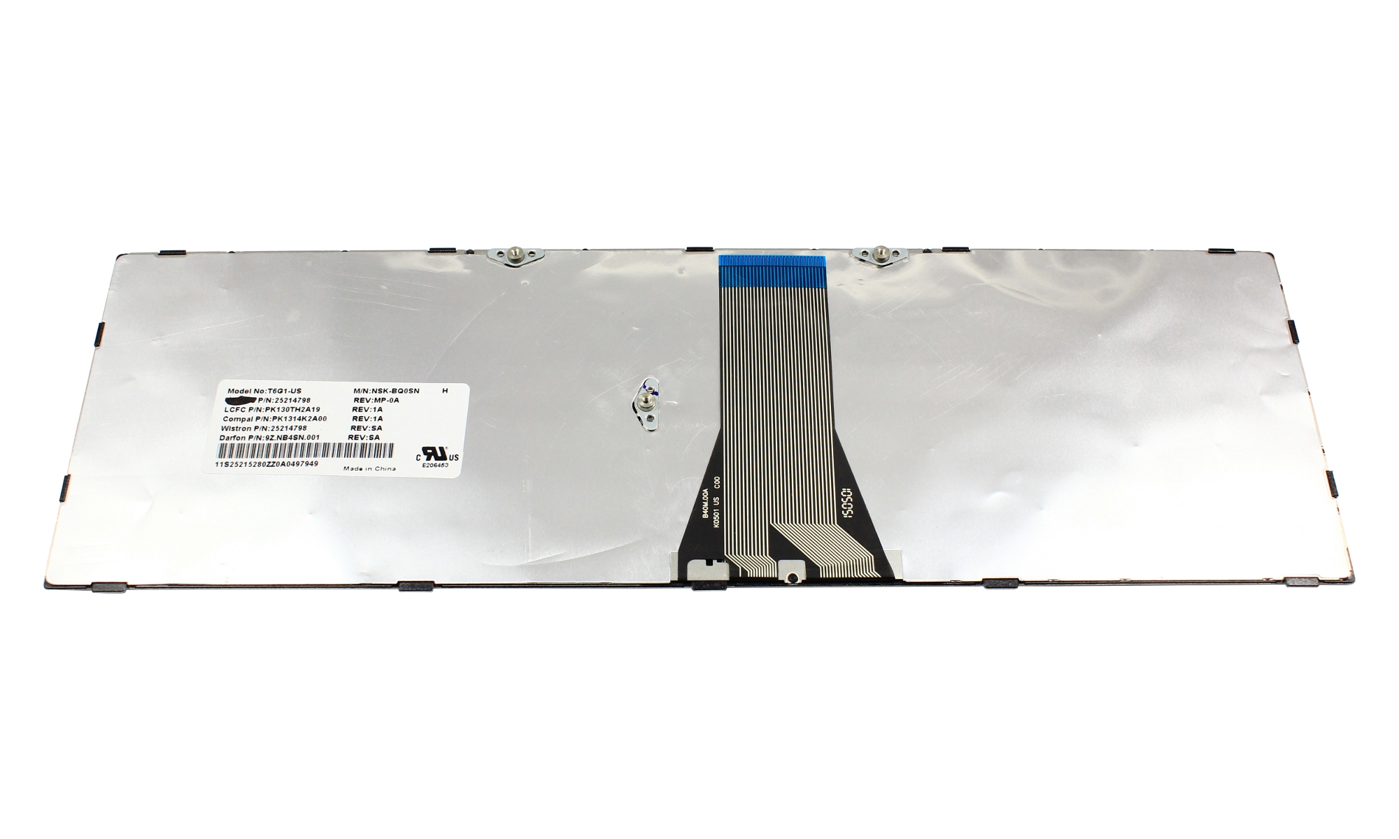 Tastatura laptop Lenovo IdeaPad Z50-75 rama argintie