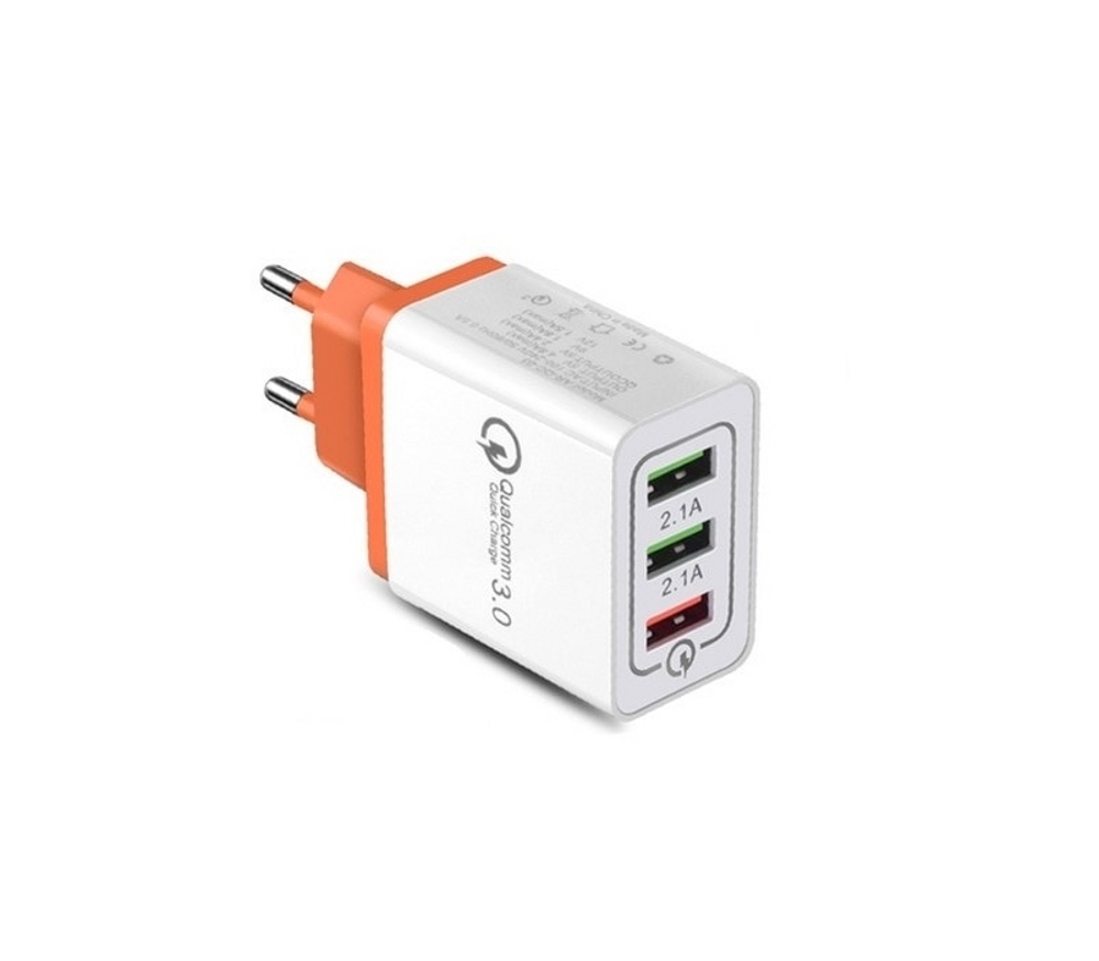 Incarcator priza cu tehnologie Qualcomm quickcharge 3.0, 18W Incarcator priza cu tehnologie Qualcomm quickcharge 3.0, 18W