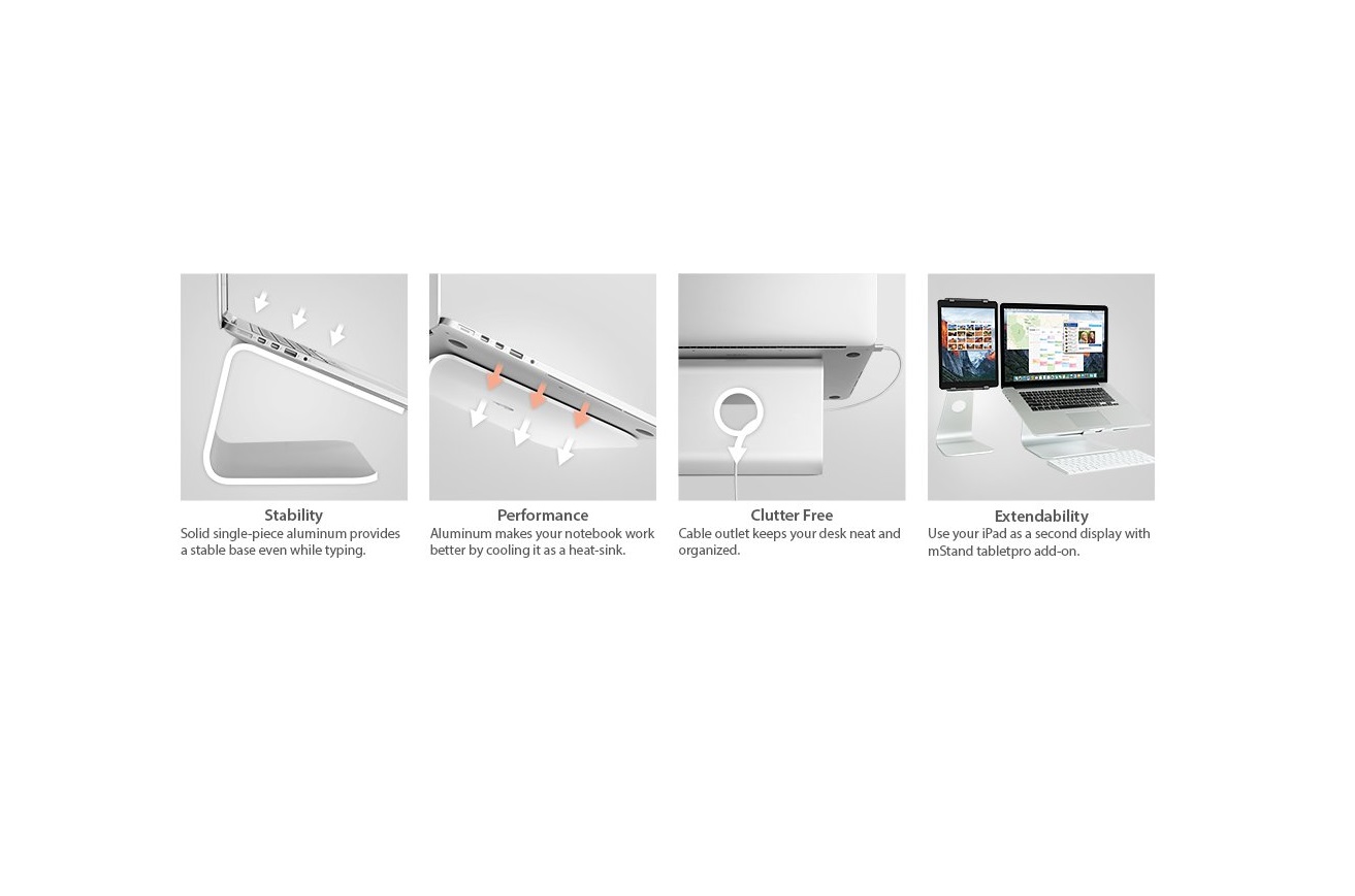 Suport Rain Design Laptop Stand, Space Gray pentru Apple MacBook Pro Retina Touch Bar, mStand cu rotire la 360 grade Suport Rain Design Laptop Stand, Space Gray pentru Apple MacBook Pro Retina Touch Bar, mStand cu rotire la 360 grade