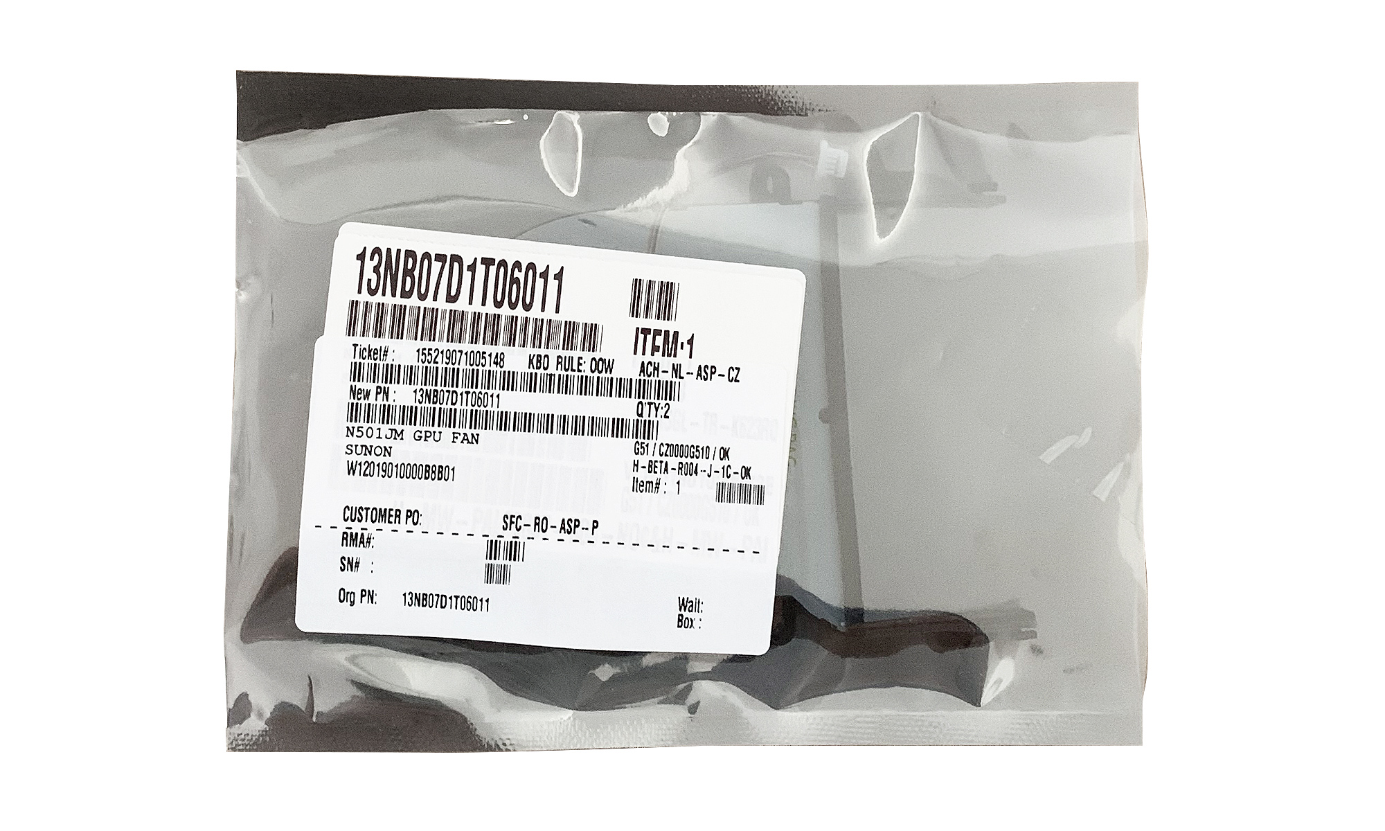 Cooler VGA original Asus N501JW, N501VW, N501JM, G501JM, G501VW, G501JW, UX501JW, UX501JM, UX501VW, pentru placa video Cooler VGA original Asus N501JW, N501VW, N501JM, G501JM, G501VW, G501JW, UX501JW, UX501JM, UX501VW, pentru placa video