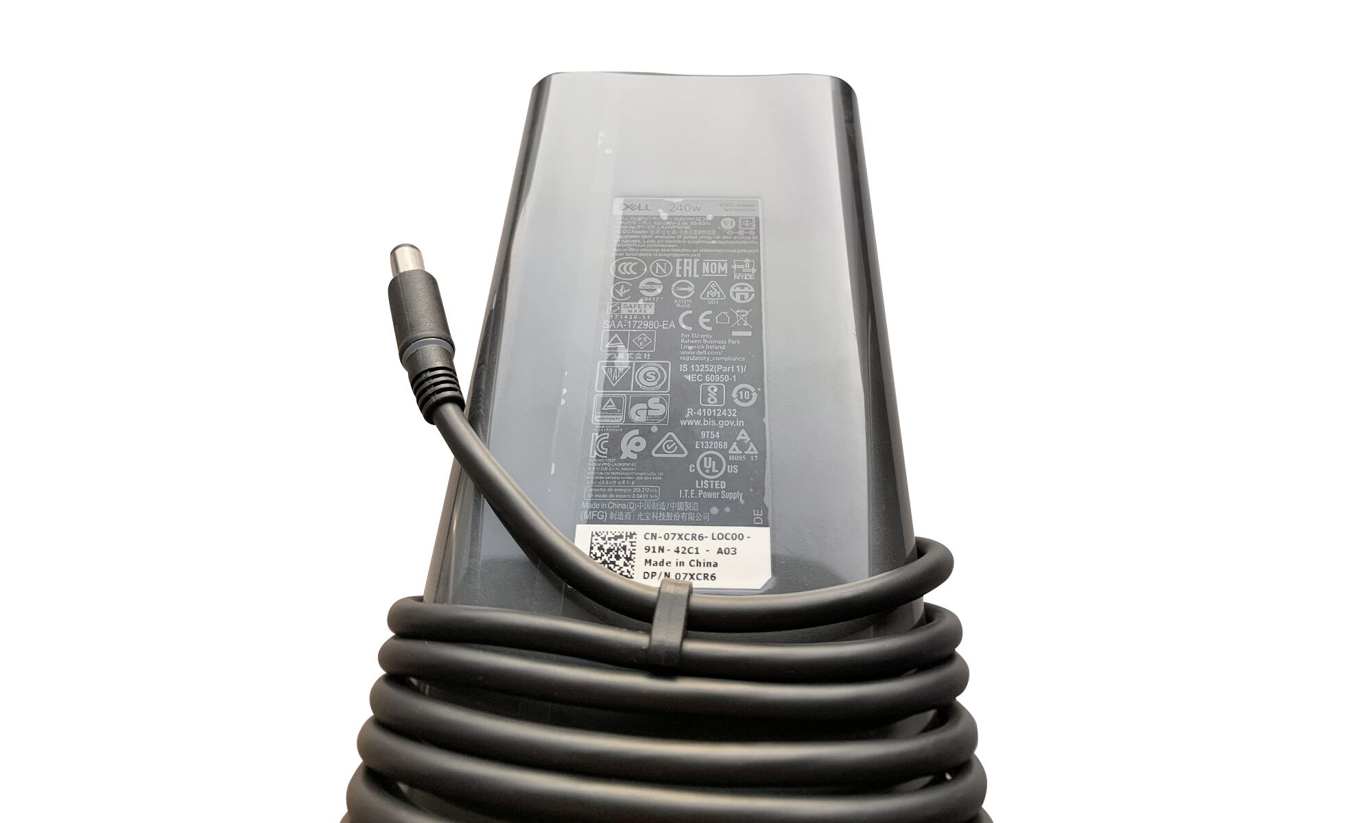 Alimentator original Dell LA240PM180 19.5V 12.31A 240W model 7XCR6 pentru Alienware 17 R1, 17 R2, 15 R2, 17 R3, 17 R4, 15 R3, 15 R4, M15 R2, Area 51M, Precision M6600, M6700, M6800, Precision 17 7710, 7720, 7730, 7740, 240W Alimentator original Dell LA240PM180 19.5V 12.31A 240W model 7XCR6 pentru Alienware 17 R1, 17 R2, 15 R2, 17 R3, 17 R4, 15 R3, 15 R4, M15 R2, Area 51M, Precision M6600, M6700, M6800, Precision 17 7710, 7720, 7730, 7740, 240W