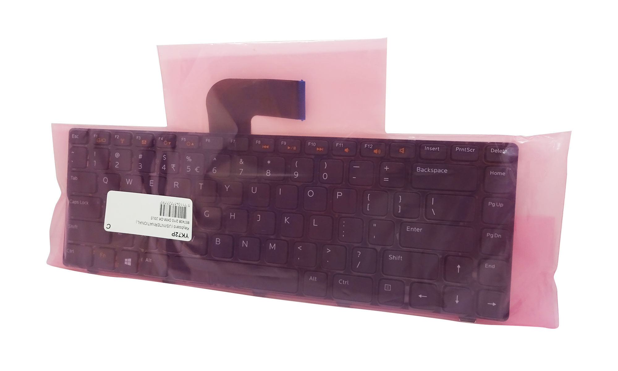 Tastatura originala Dell Latitude 3330, XPS 15 L502X, neagra, fara iluminare, layout US, model YK72P Tastatura originala Dell Latitude 3330, XPS 15 L502X, neagra, fara iluminare, layout US, model YK72P