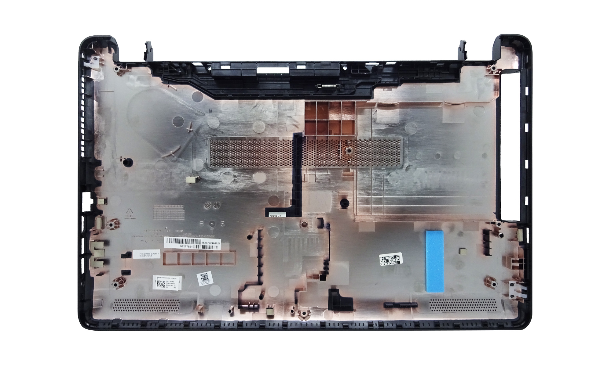 Carcasa inferioara originala HP 15-bs, 15-bw, 15-ra, 15g-br, 15g-bx, 15q-by, 15q-bu, 15t-bs, 15z-bw, neagra, model 924907-001 Carcasa inferioara originala HP 15-bs, 15-bw, 15-ra, 15g-br, 15g-bx, 15q-by, 15q-bu, 15t-bs, 15z-bw, neagra, model 924907-001