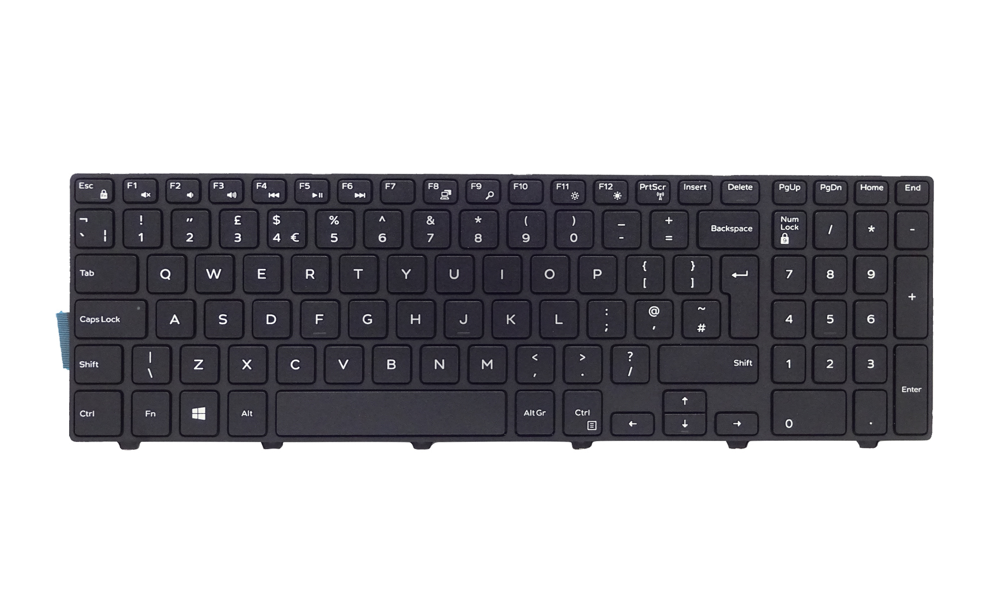 Tastatura originala Dell Inspiron 15 3541, 15 3542, 15 3543, 15 5555, 15 5558, 15 5559, Vostro 15 3558, neagra, fara iluminare, layout UK, model N3PXD Tastatura originala Dell Inspiron 15 3541, 15 3542, 15 3543, 15 5555, 15 5558, 15 5559, Vostro 15 3558, neagra, fara iluminare, layout UK, model N3PXD