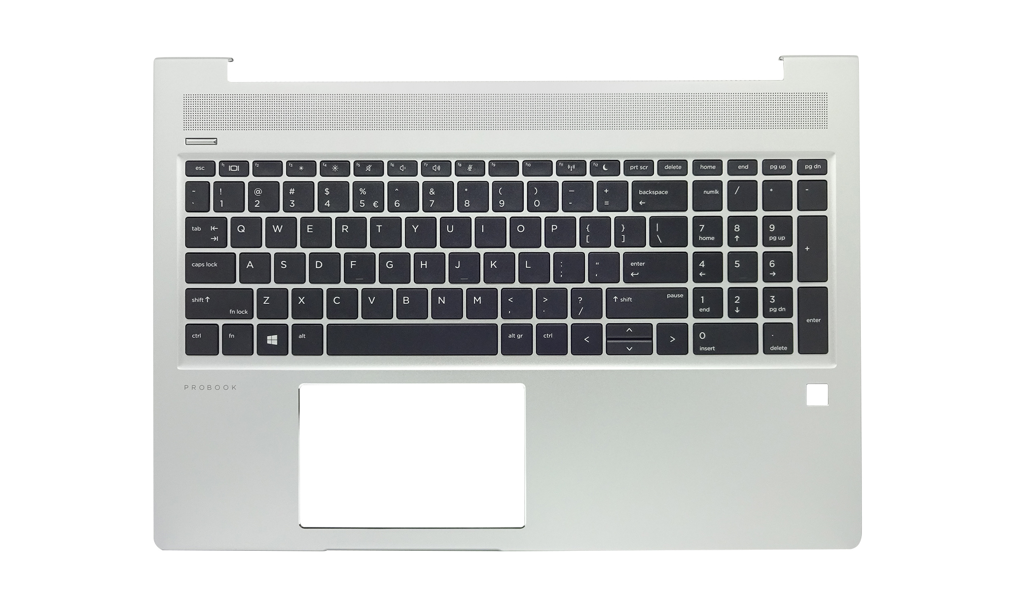 Carcasa superioara laptop cu tastatura HP ProBook 450 G6, 455 G6, 450 G7, 455 G7, originala, fara iluminare, fara touchpad, argintie, model L45091-B31 Carcasa superioara laptop cu tastatura HP ProBook 450 G6, 455 G6, 450 G7, 455 G7, originala, fara iluminare, fara touchpad, argintie, model L45091-B31