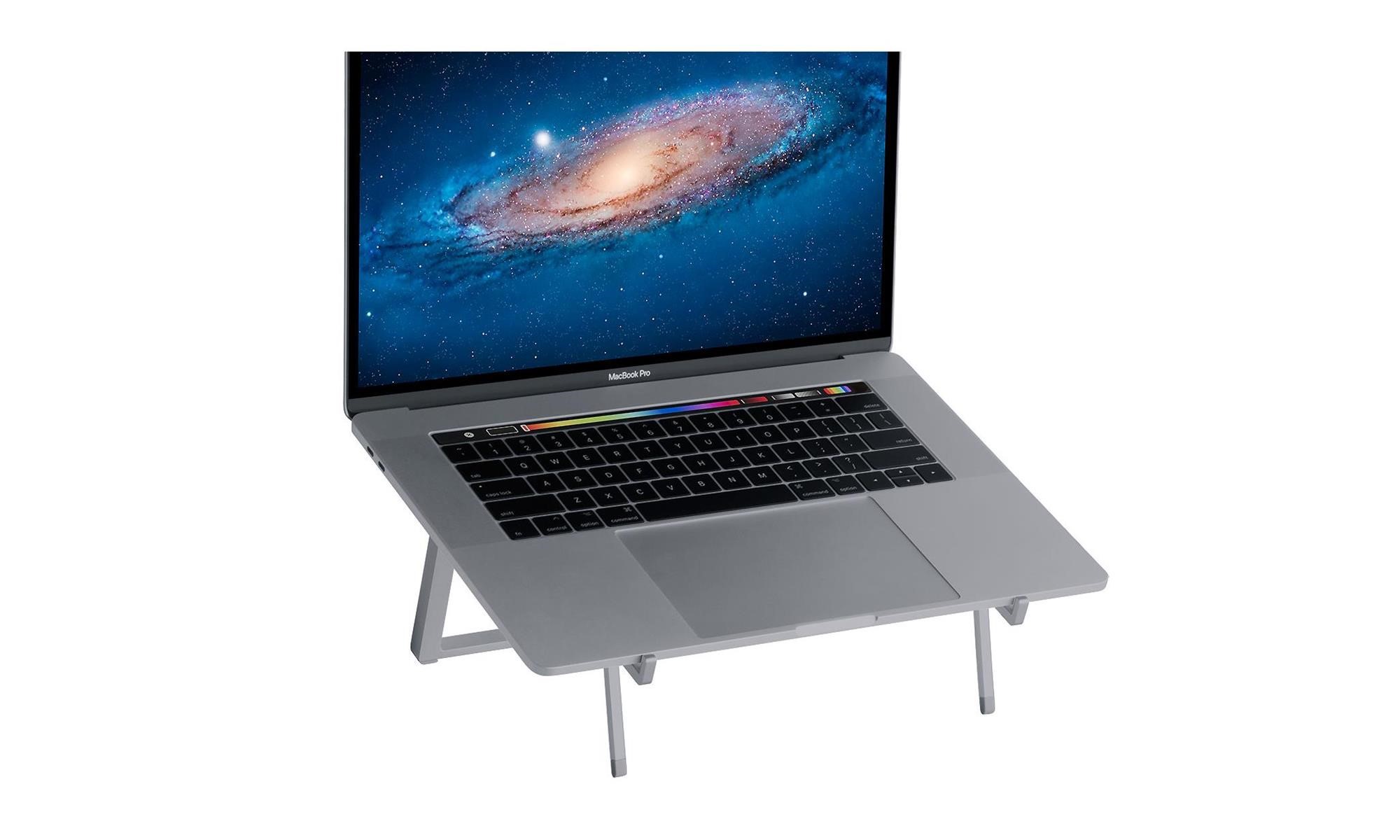 Suport Rain Design mBar pro+, Silver, pentru pentru Apple MacBook Pro Retina Touch Bar, portabil, pliabil Suport Rain Design mBar pro+, Silver, pentru pentru Apple MacBook Pro Retina Touch Bar, portabil, pliabil