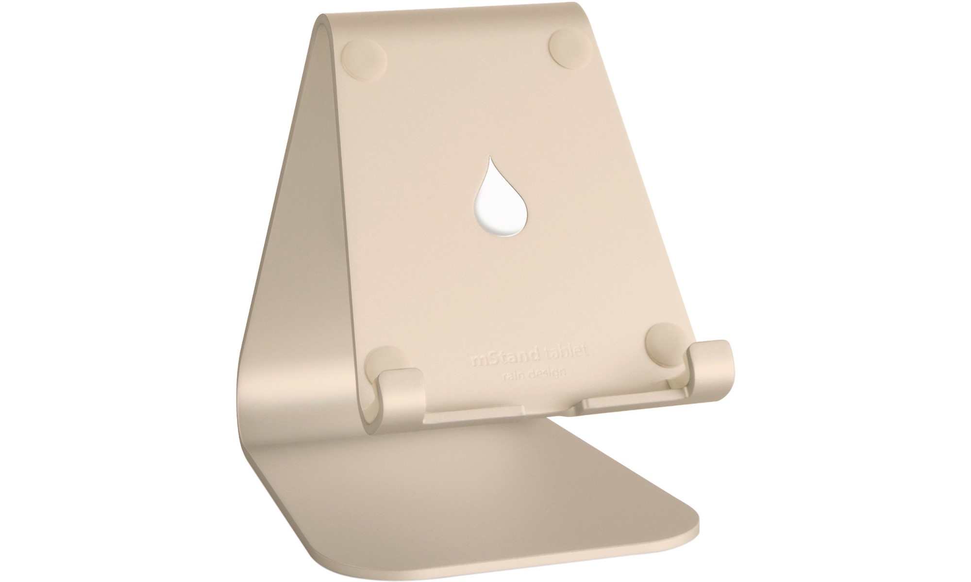 Suport Rain Design mStand Tablet Stand, Gold, pentru Apple iPad Suport Rain Design mStand Tablet Stand, Gold, pentru Apple iPad