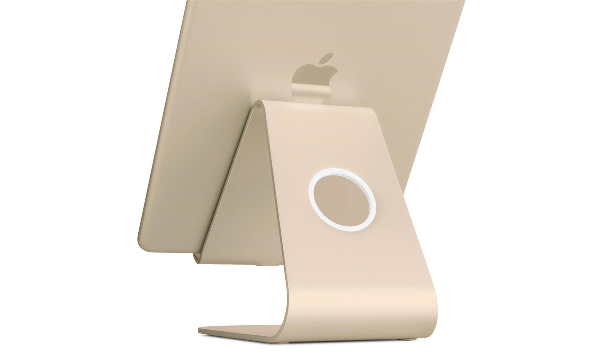 Suport Rain Design mStand Tablet Stand, Gold, pentru Apple iPad Suport Rain Design mStand Tablet Stand, Gold, pentru Apple iPad