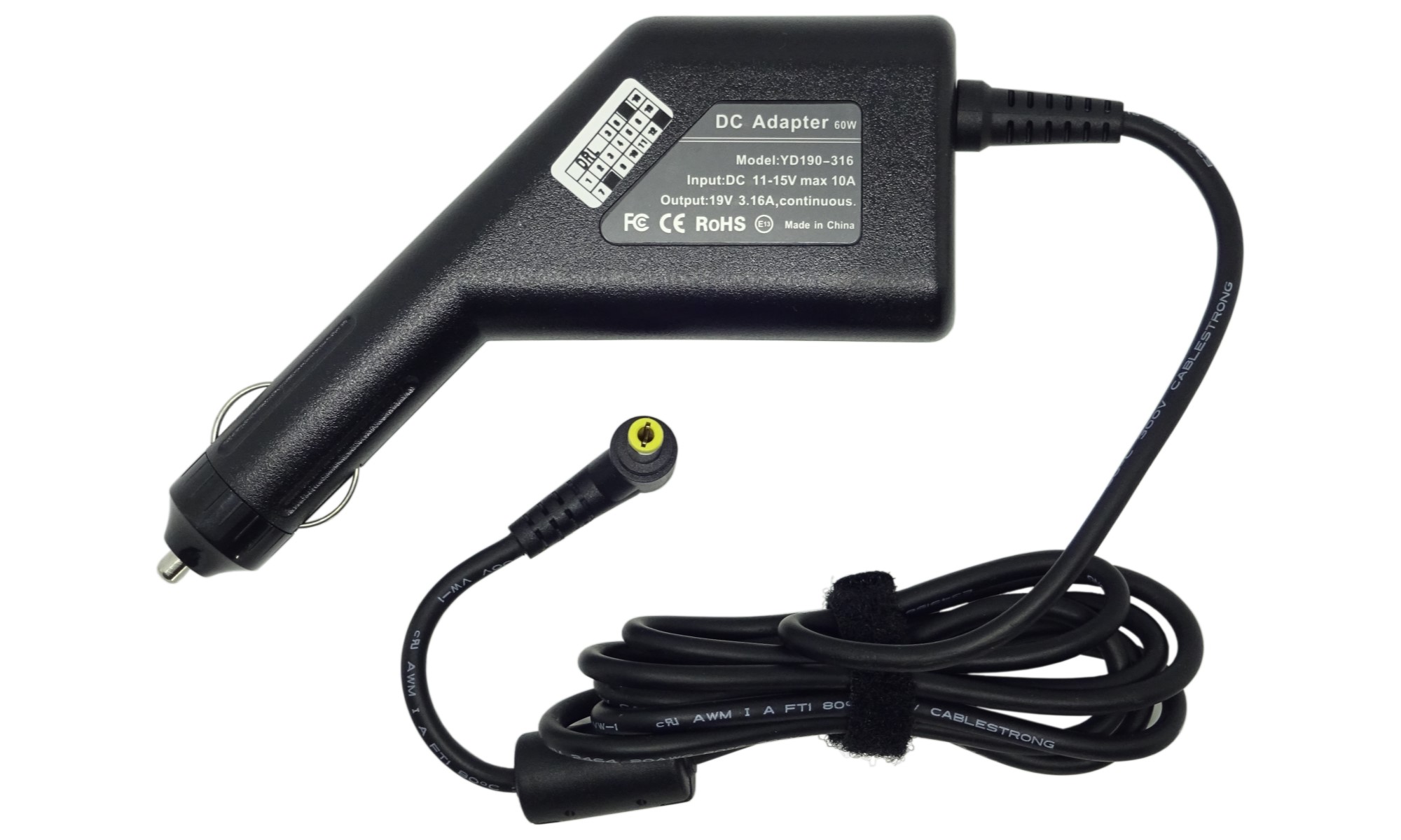 Incarcator auto compatibil laptop Dell Inspiron B120, B130, 1000, 1200, 1300, 2200, 3000, 3200, 3500, Latitude 110 L, 120 L, 19V, 3.16A, 60W, mufa 5,5 x 2,5 mm Incarcator auto compatibil laptop Dell Inspiron B120, B130, 1000, 1200, 1300, 2200, 3000, 3200, 3500, Latitude 110 L, 120 L, 19V, 3.16A, 60W, mufa 5,5 x 2,5 mm