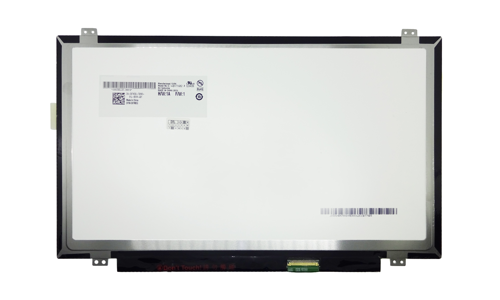 Display original Dell model AU Optronics B140XTN02.3, lucios Display original Dell model AU Optronics B140XTN02.3, lucios