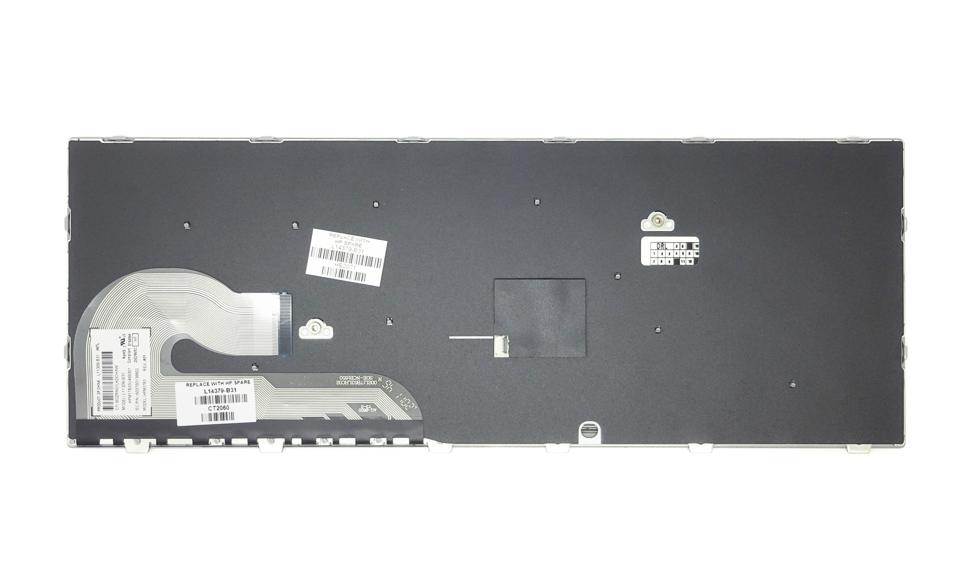 Tastatura originala laptop HP EliteBook 745 G5, 745 G6, 840 G5, 846 G5, 840 G6, 846 G6, rama argintie, taste negre, fara iluminare, layout International, model L14379-B31 Tastatura originala laptop HP EliteBook 745 G5, 745 G6, 840 G5, 846 G5, 840 G6, 846 G6, rama argintie, taste negre, fara iluminare, layout International, model L14379-B31