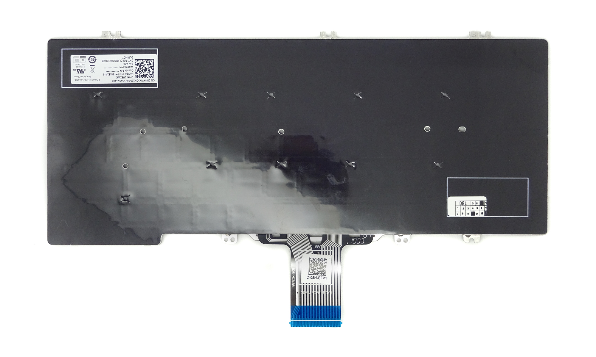 Tastatura originala laptop Dell Latitude 5280, 5289, 5290, 7280, 7290, 7390, 7380, 7389, fara iluminare, layout UK, model M8XWK Tastatura originala laptop Dell Latitude 5280, 5289, 5290, 7280, 7290, 7390, 7380, 7389, fara iluminare, layout UK, model M8XWK