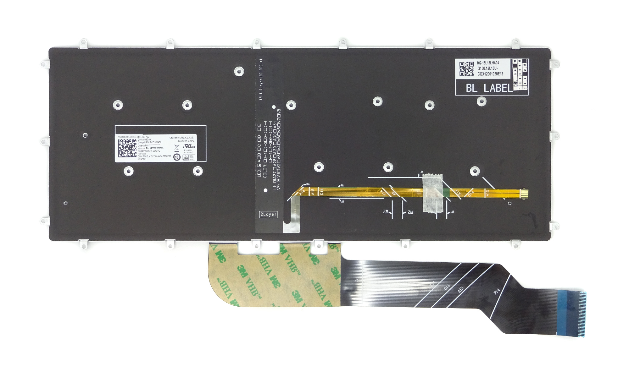 Tastatura originala laptop Dell Inspiron 13 7368, 7370, 7373, 7375, 7378, Inspiron 15 7569, 7570, 7573, 7579, 7580, Latitude 13 3379, cu iluminare, layout US, model M9DMK Tastatura originala laptop Dell Inspiron 13 7368, 7370, 7373, 7375, 7378, Inspiron 15 7569, 7570, 7573, 7579, 7580, Latitude 13 3379, cu iluminare, layout US, model M9DMK