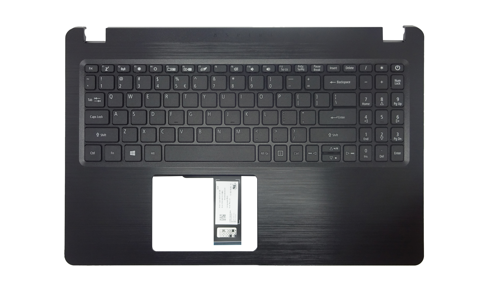 Carcasa superioara si tastatura originala Acer Aspire 5 A515-52, A515-52G, A515-52KG, negru metalizat, fara iluminare, layout US Carcasa superioara si tastatura originala Acer Aspire 5 A515-52, A515-52G, A515-52KG, negru metalizat, fara iluminare, layout US