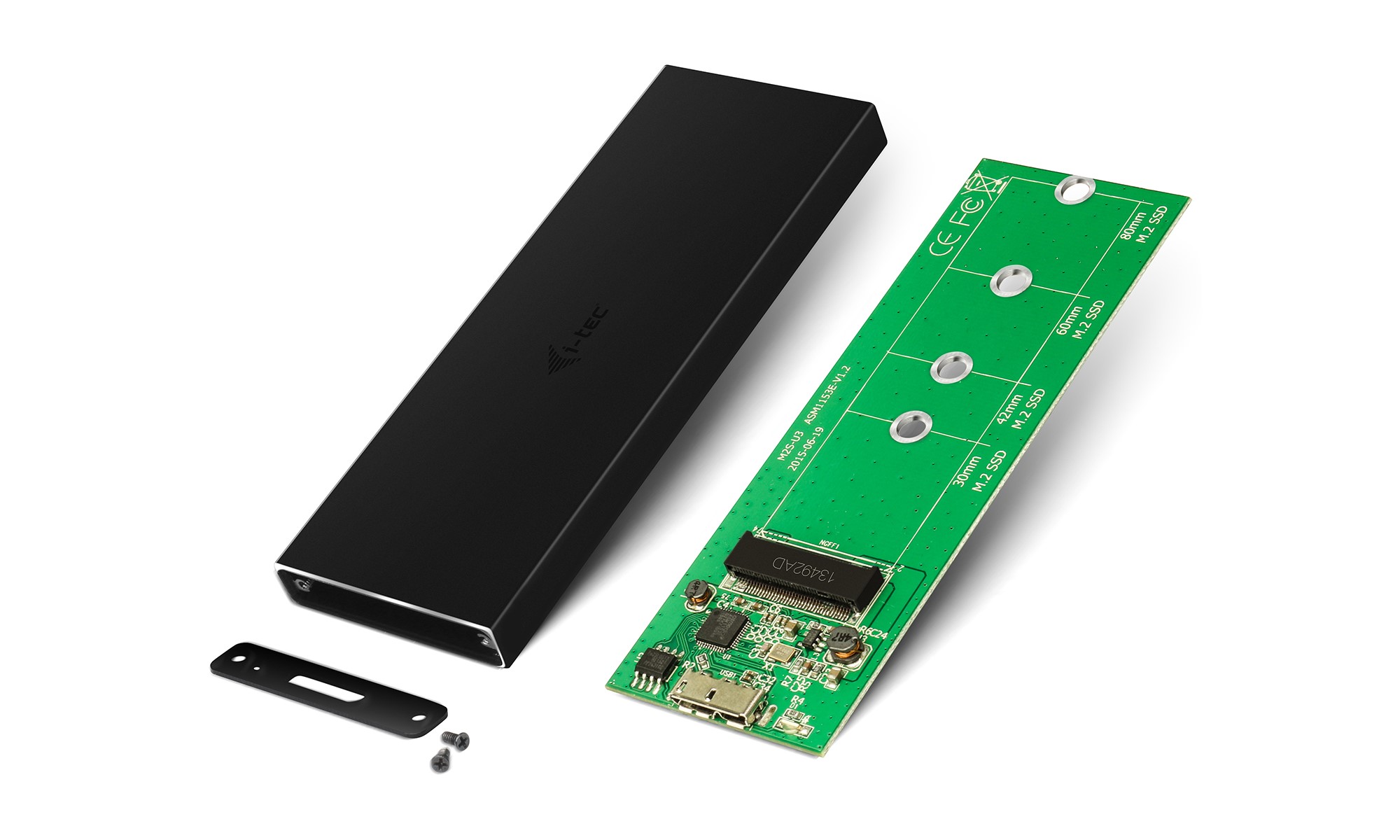 Rack extern M.2 SATA B Key SSD, USB-A 2.0 & 3.0, carcasa aluminiu, i-tec MySafeM2 Rack extern M.2 SATA B Key SSD, USB-A 2.0 & 3.0, carcasa aluminiu, i-tec MySafeM2