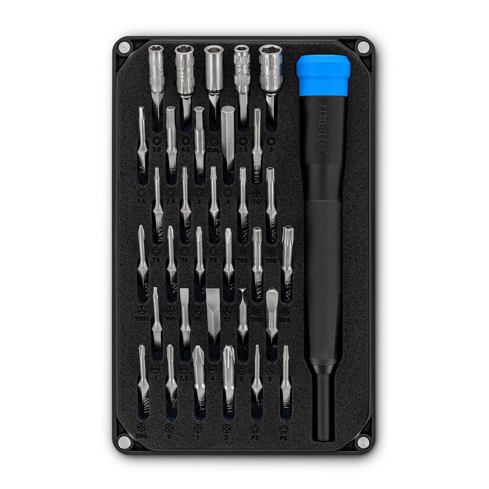 Trusa surubelnita cu 32 biti de precizie IFIXIT Moray pentru laptop, smartphone si tableta Trusa surubelnita cu 32 biti de precizie IFIXIT Moray pentru laptop, smartphone si tableta