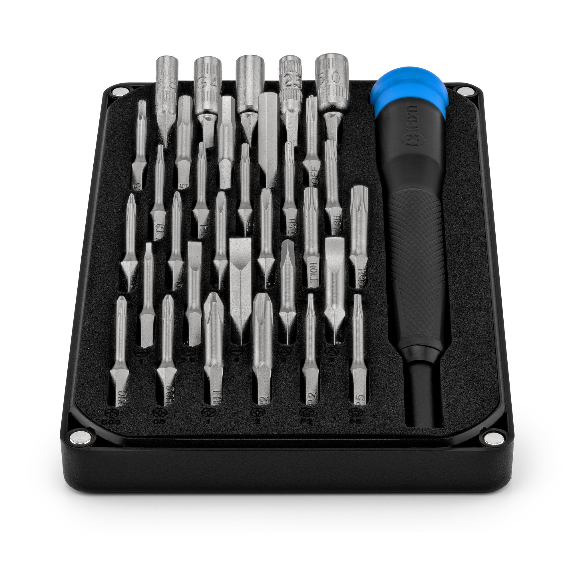 Trusa surubelnita cu 32 biti de precizie IFIXIT Moray pentru laptop, smartphone si tableta Trusa surubelnita cu 32 biti de precizie IFIXIT Moray pentru laptop, smartphone si tableta