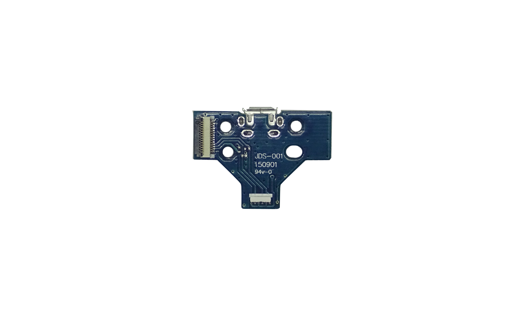 Placa alimentare Micro USB pentru controller DualShock 4 CUH-ZCT1 V1 Gen 1 pentru Sony Playstation 4 seria CUH-10XX, model JDS-001 Placa alimentare Micro USB pentru controller DualShock 4 CUH-ZCT1 V1 Gen 1 pentru Sony Playstation 4 seria CUH-10XX, model JDS-001