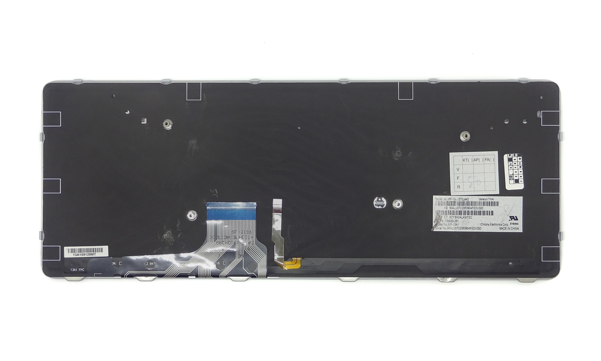Tastatura compatibila HP EliteBook Folio 1040 G1, 1040 G2, taste negre, rama argintie, cu iluminare, layout US Tastatura compatibila HP EliteBook Folio 1040 G1, 1040 G2, taste negre, rama argintie, cu iluminare, layout US