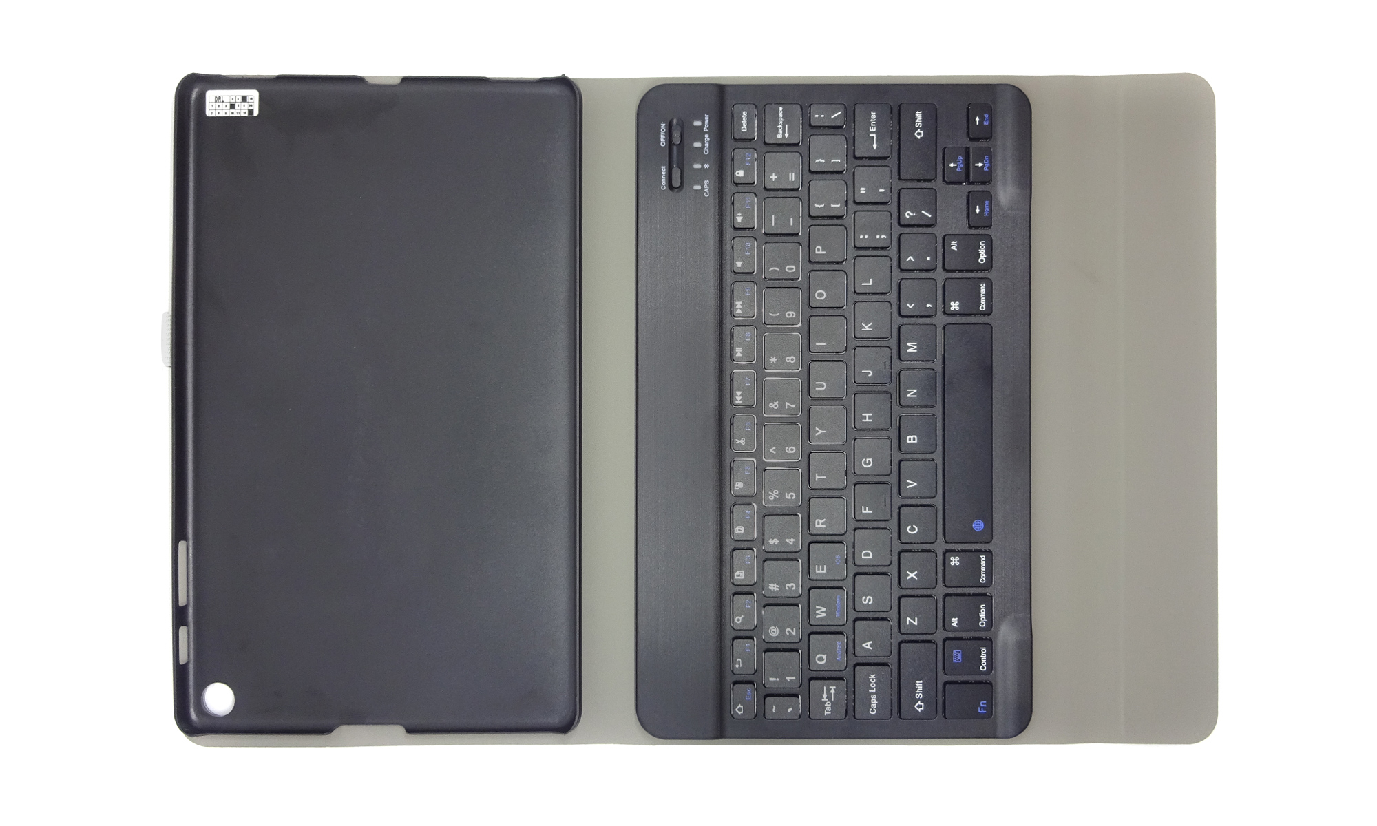 Husa de protectie cu tastatura smart Bluetooth pentru Samsung Galaxy Tab A10.1 (2019) (SM-T510, SM-T515), neagra Husa de protectie cu tastatura smart Bluetooth pentru Samsung Galaxy Tab A10.1 (2019) (SM-T510, SM-T515), neagra