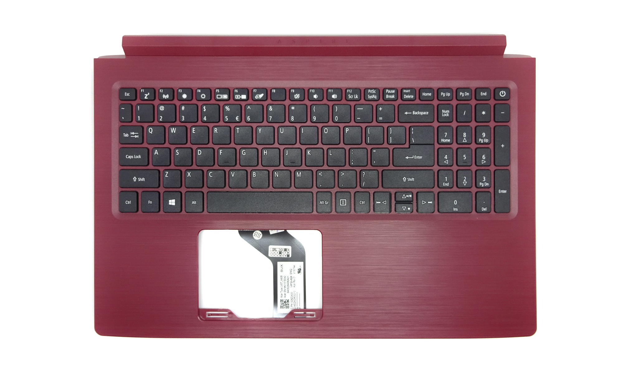 Carcasa superioara si tastatura originala Acer Aspire 3 A315-53, A315-53G, A315-57, A315-66, A315-72, rosie, fara iluminare, layout US Carcasa superioara si tastatura originala Acer Aspire 3 A315-53, A315-53G, A315-57, A315-66, A315-72, rosie, fara iluminare, layout US