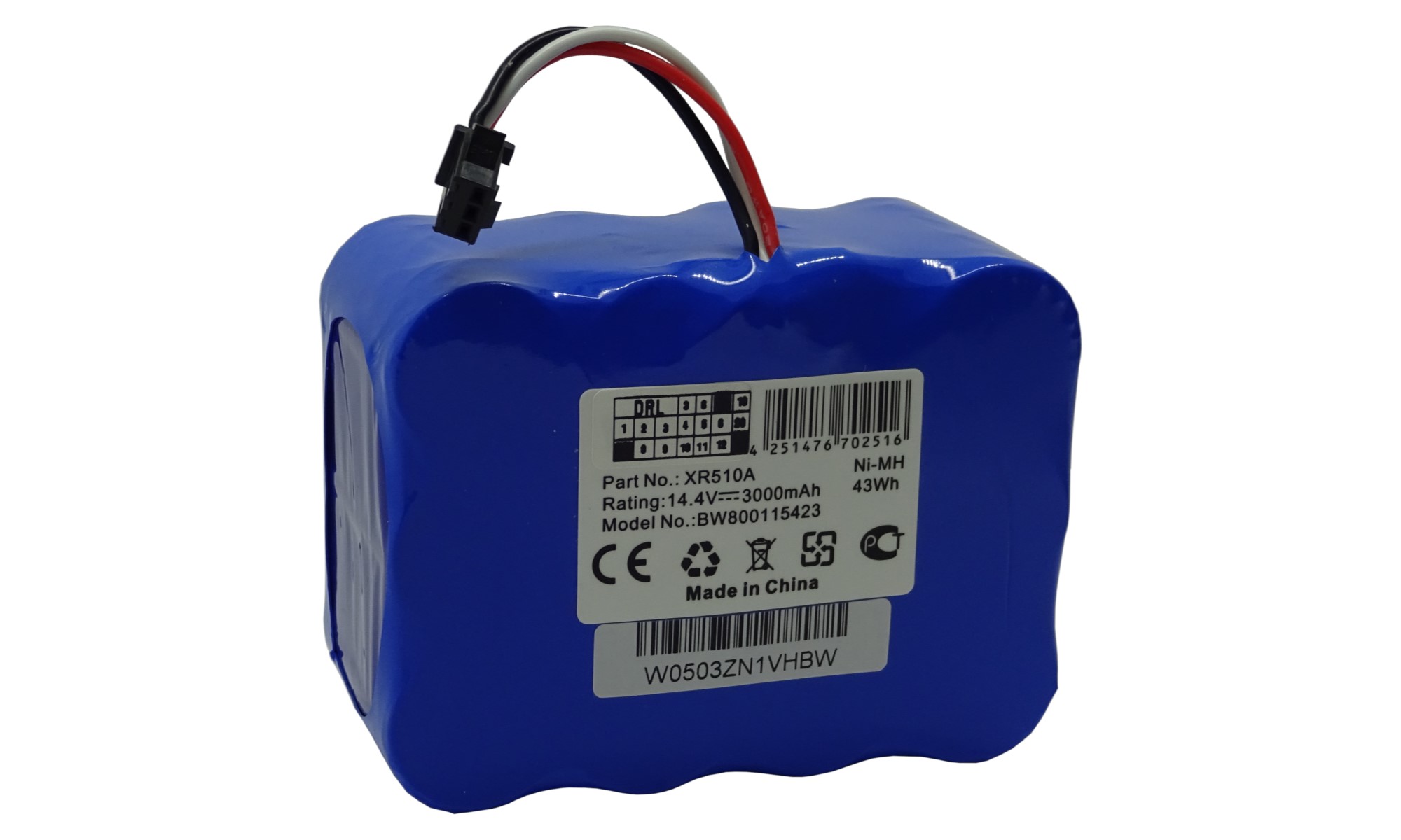 Acumulator compatibil IROVA XR510A, XR510B, XR510C, XR510D, 14.4V, 3000mAh, 43Wh Acumulator compatibil IROVA XR510A, XR510B, XR510C, XR510D, 14.4V, 3000mAh, 43Wh