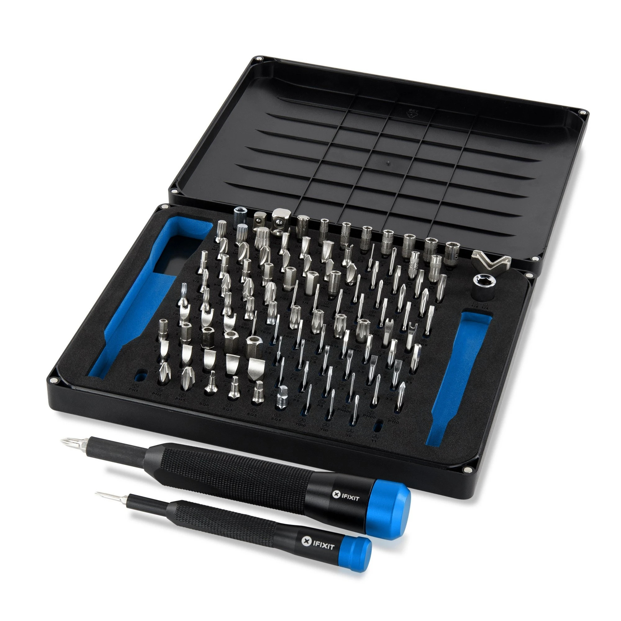Trusa surubelnite cu 112 biti de 1/4" si 4mm IFIXIT Manta pentru laptop, smartphone si tableta Trusa surubelnite cu 112 biti de 1/4" si 4mm IFIXIT Manta pentru laptop, smartphone si tableta