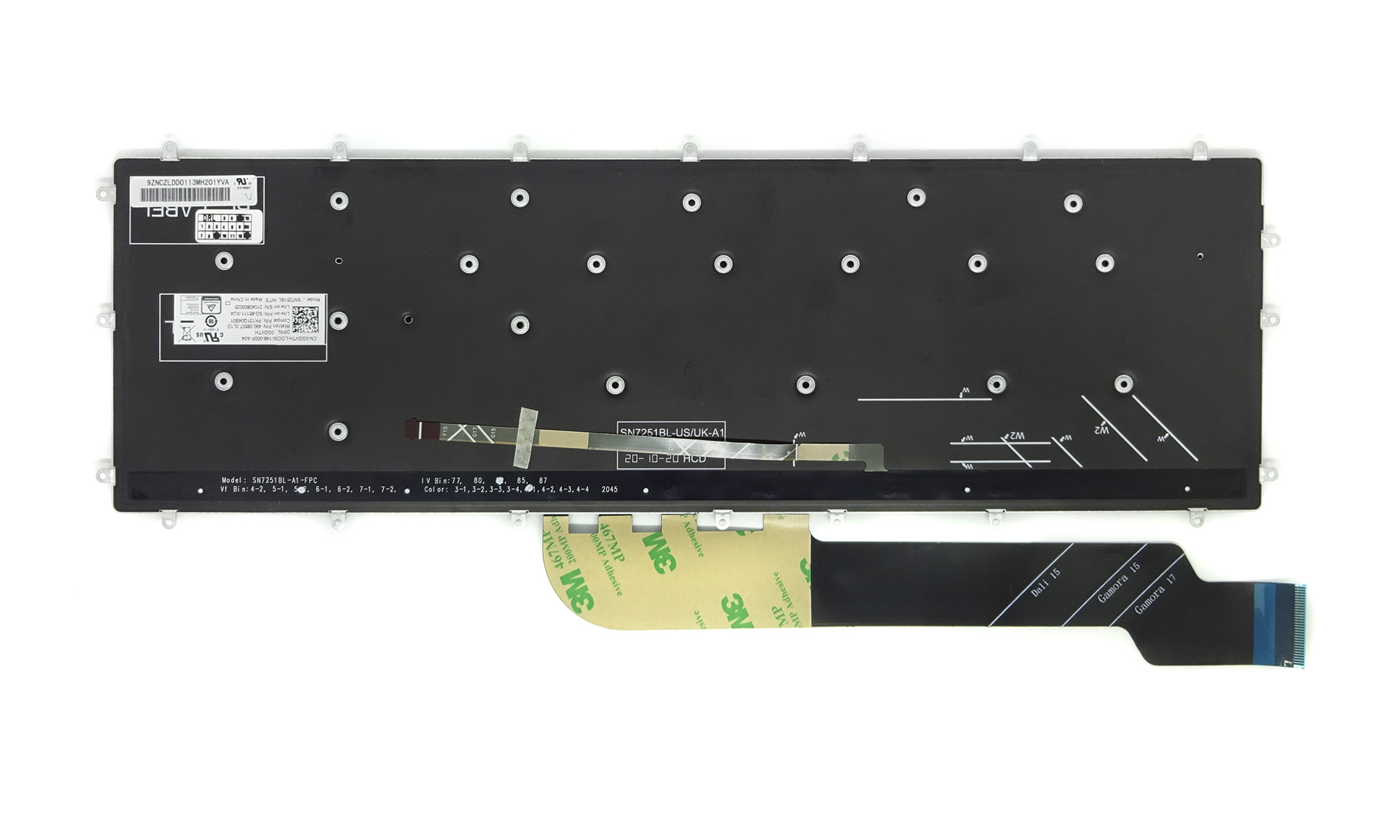 Tastatura originala Dell G Series G3 3779, G Series G5 5587, G Series G7 7588, 7590, Inspiron 15 5570, 5575, Inspiron 17 7773 2-in-1, 7778 2-in-1, 7779 2-in-1, Latitude 3590, neagra, cu iluminare, layout US, model GGVTH Tastatura originala Dell G Series G3 3779, G Series G5 5587, G Series G7 7588, 7590, Inspiron 15 5570, 5575, Inspiron 17 7773 2-in-1, 7778 2-in-1, 7779 2-in-1, Latitude 3590, neagra, cu iluminare, layout US, model GGVTH