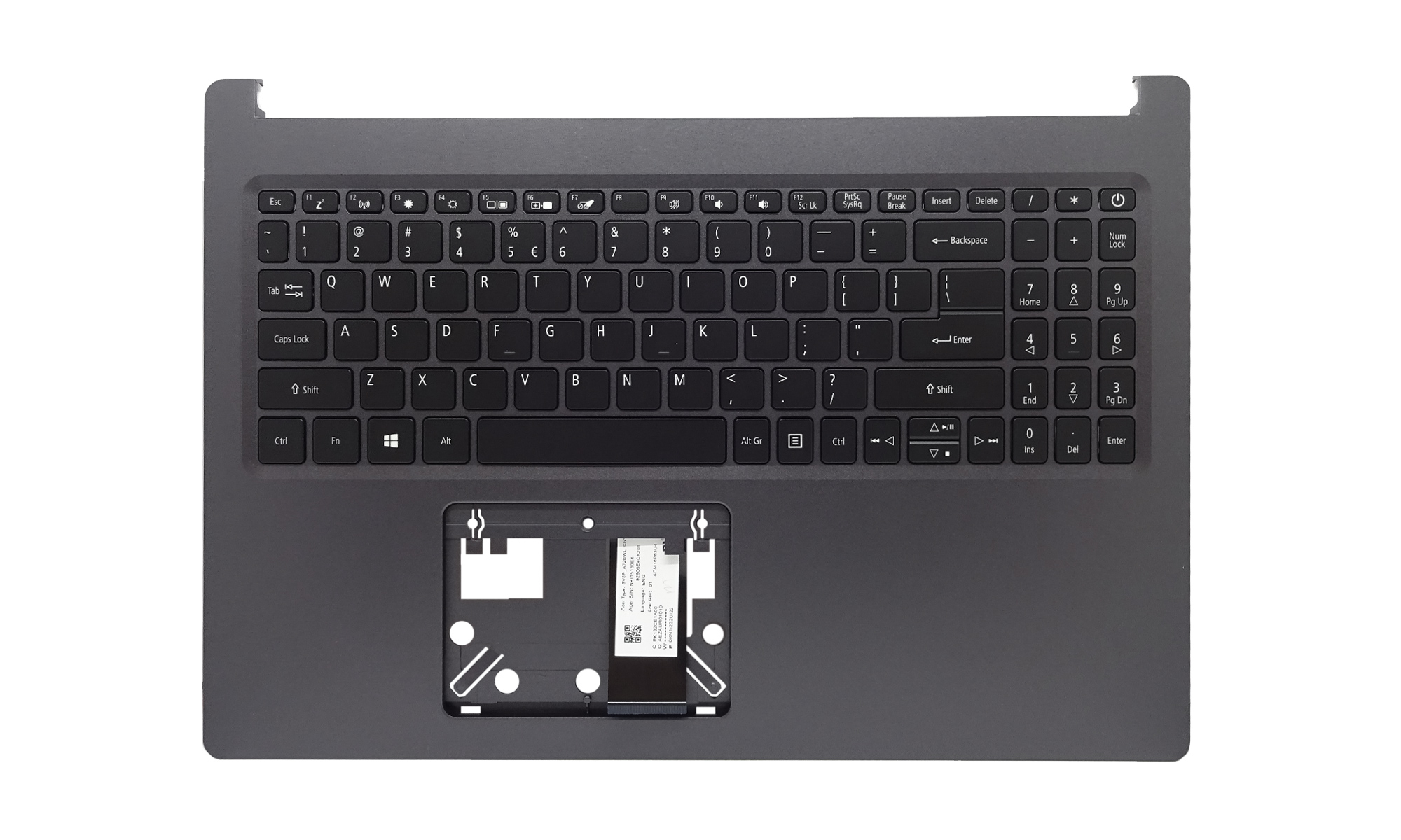 Carcasa superioara cu tastatura originala Acer Aspire A115-22, A315-23, A315-23G, Aspire 5 A515-44, A515-45, Extensa EX215-22, EX215-22G, neagra, fara iluminare, US Carcasa superioara cu tastatura originala Acer Aspire A115-22, A315-23, A315-23G, Aspire 5 A515-44, A515-45, Extensa EX215-22, EX215-22G, neagra, fara iluminare, US