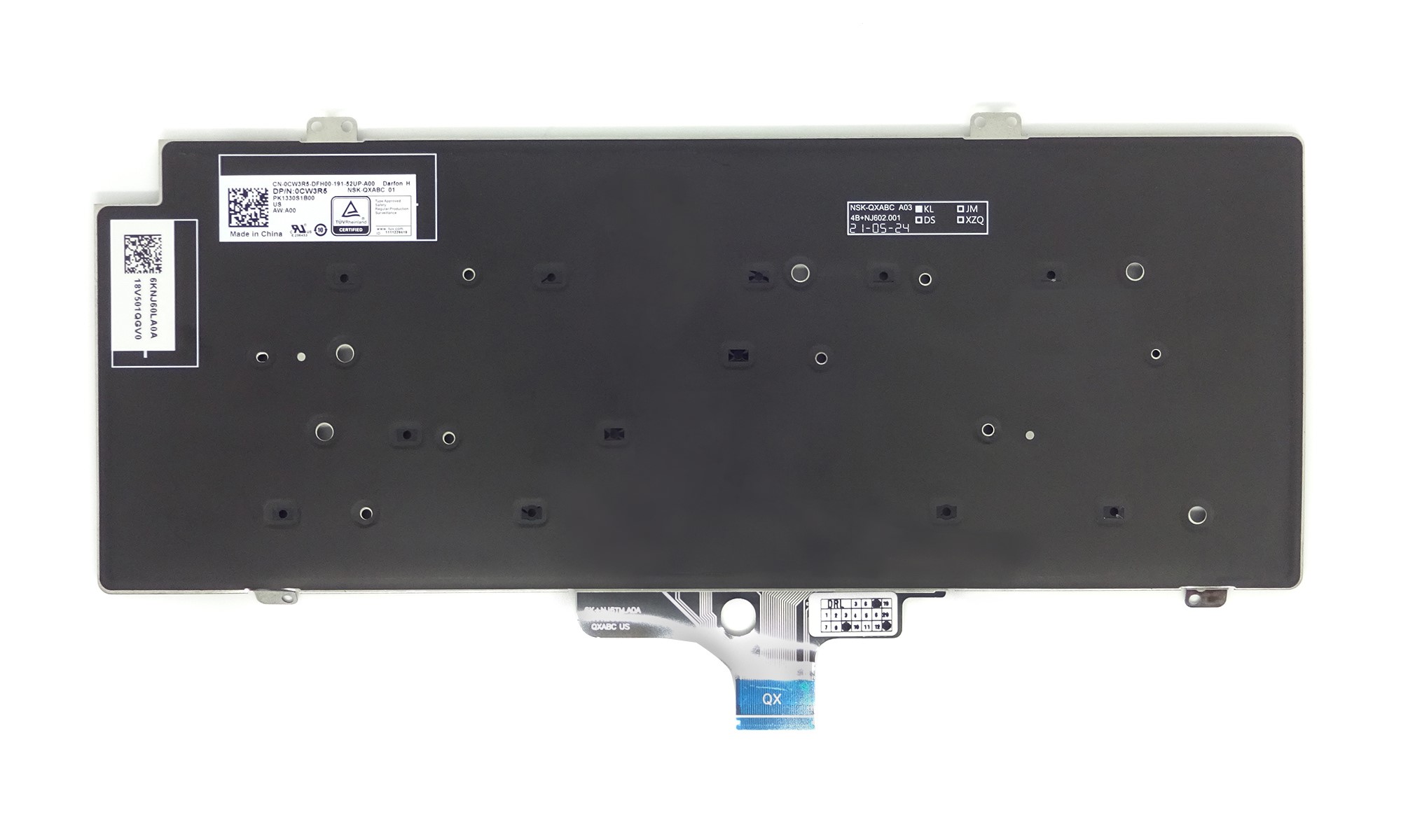 Tastatura originala Dell Latitude 5420 5421 5430 5431, 7420 7430 7520 7530, neagra, fara iluminare, layout US, model 8MJ5F Tastatura originala Dell Latitude 5420 5421 5430 5431, 7420 7430 7520 7530, neagra, fara iluminare, layout US, model 8MJ5F