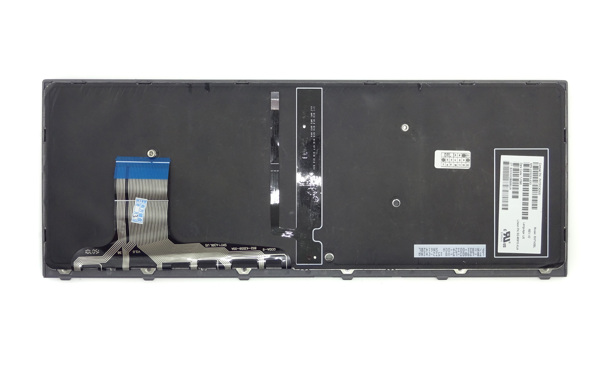 Tastatura compatibila HP ZBook Studio G3, G4, rama gri inchis, layout US, cu iluminare Tastatura compatibila HP ZBook Studio G3, G4, rama gri inchis, layout US, cu iluminare