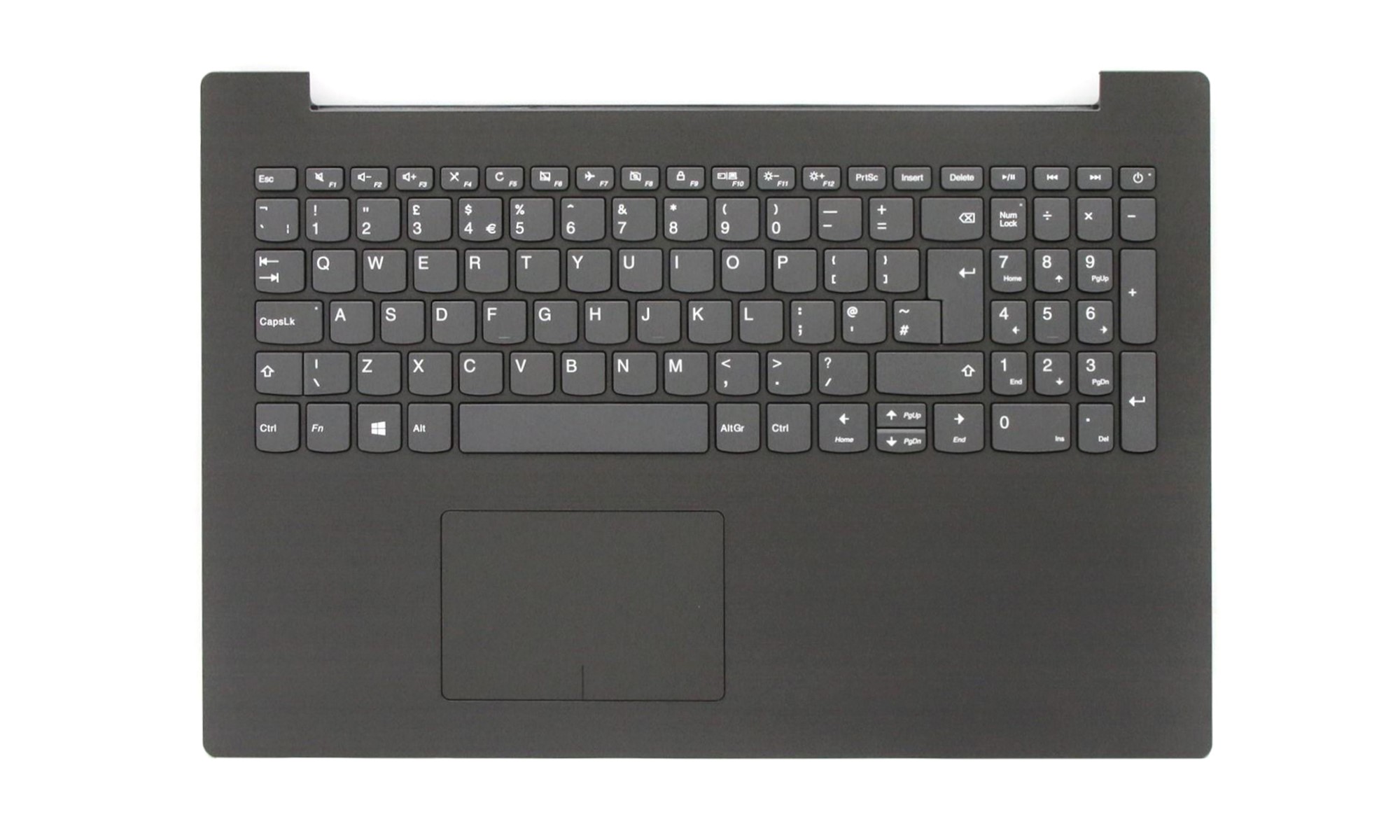 Carcasa superioara si tastatura Lenovo IdeaPad 320-15ABR, 320-15AST, 320-15IAP, 320-15IKB, 320-15ISK, neagra, fara iluminare, layout UK, originala Carcasa superioara si tastatura Lenovo IdeaPad 320-15ABR, 320-15AST, 320-15IAP, 320-15IKB, 320-15ISK, neagra, fara iluminare, layout UK, originala