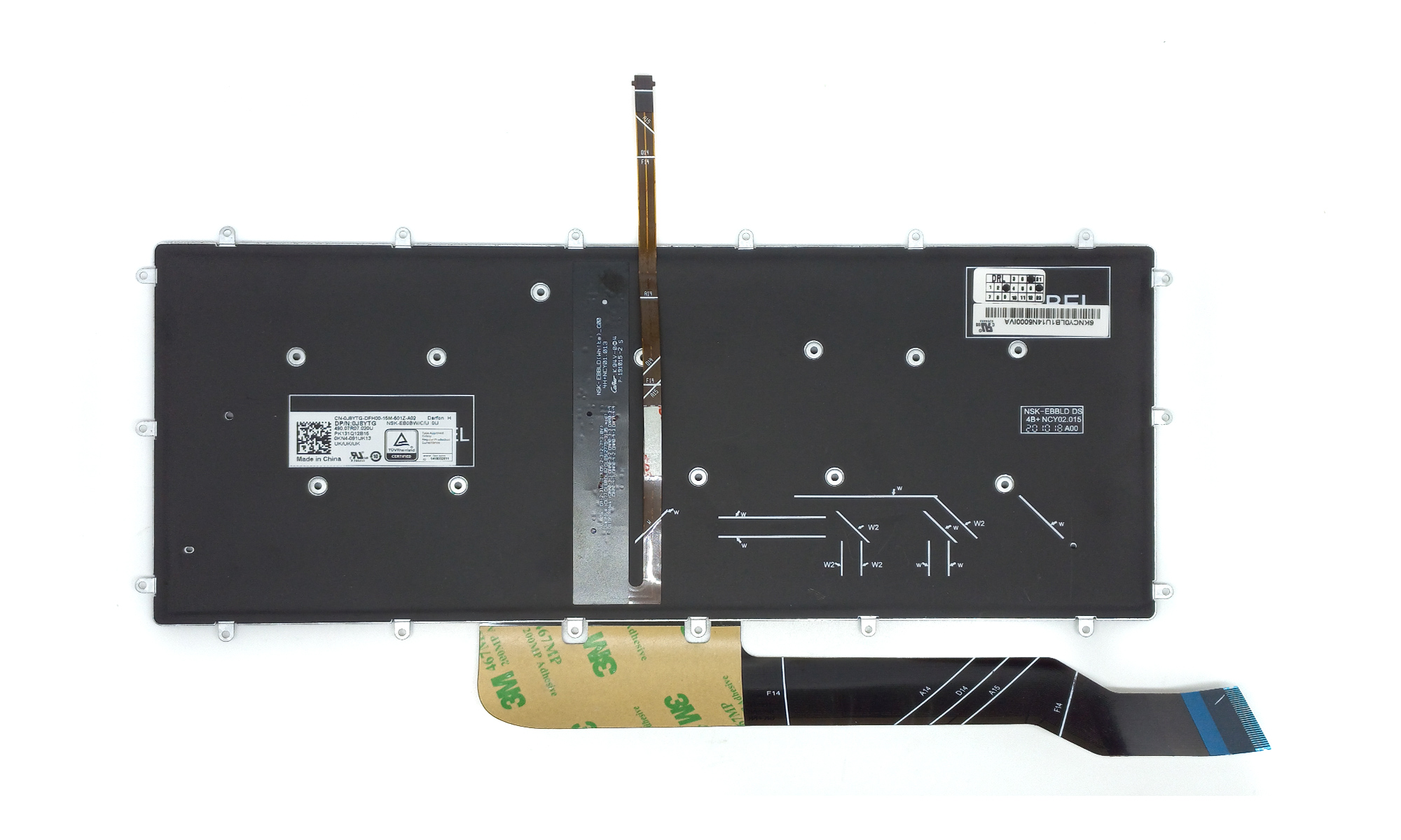 Tastatura originala laptop Dell Inspiron 13 7368, 7370, 7373, 7375, 7378, Inspiron 15 7569, 7570, 7573, 7579, 7580, Latitude 13 3379, Vostro 5471, cu iluminare, layout UK, model J8YTG Tastatura originala laptop Dell Inspiron 13 7368, 7370, 7373, 7375, 7378, Inspiron 15 7569, 7570, 7573, 7579, 7580, Latitude 13 3379, Vostro 5471, cu iluminare, layout UK, model J8YTG