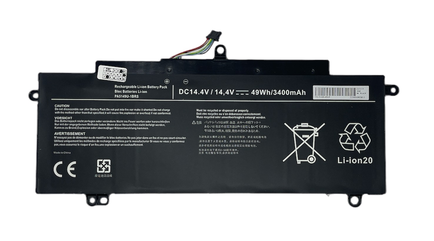Baterie compatibila Toshiba Tecra Z40-A Z40-B Z40-C Z50-A,model PA5149U-1BRS Baterie compatibila Toshiba Tecra Z40-A Z40-B Z40-C Z50-A,model PA5149U-1BRS