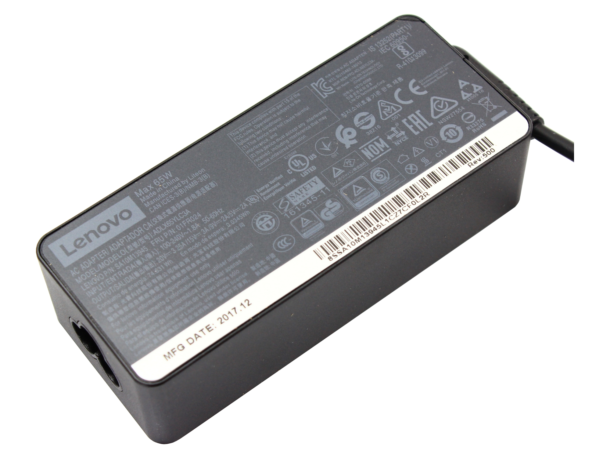 Incarcator original laptop Lenovo ThinkPad X1 Yoga 7th Gen, X1 Carbon 10th Gen, X13 Yoga Gen 2, X13 Yoga Gen 3, X13 Gen 2, X13 Gen 3, 65W, mufa USB-C, varianta clasica