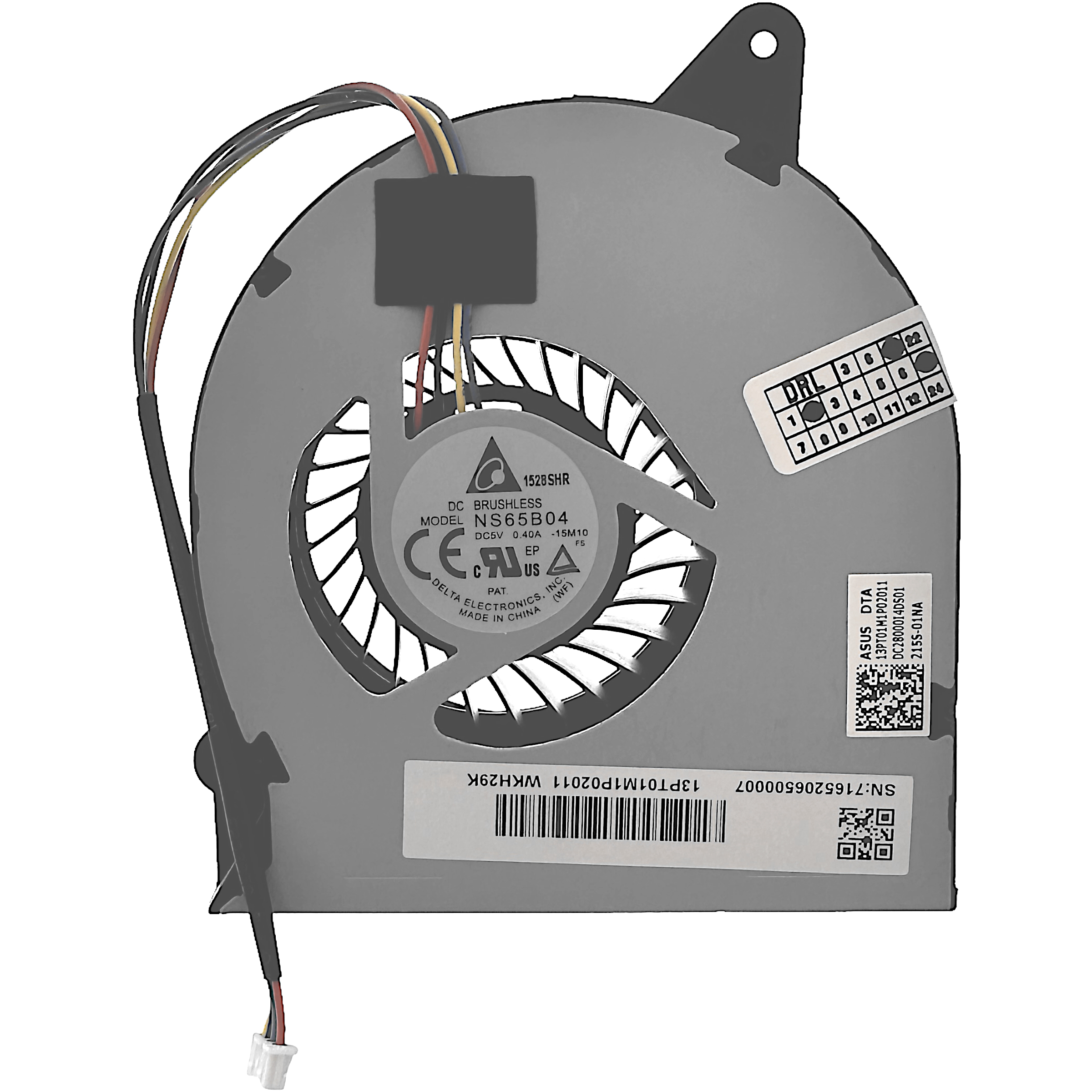 Cooler original Asus All In One A6432, A6511GK, A6511UK, V221ICGK, V222F, V241DAK, VA241ICGK, ZN220ICGK, ZN240ICGK, ZN241ICGK Cooler original Asus All In One A6432, A6511GK, A6511UK, V221ICGK, V222F, V241DAK, VA241ICGK, ZN220ICGK, ZN240ICGK, ZN241ICGK
