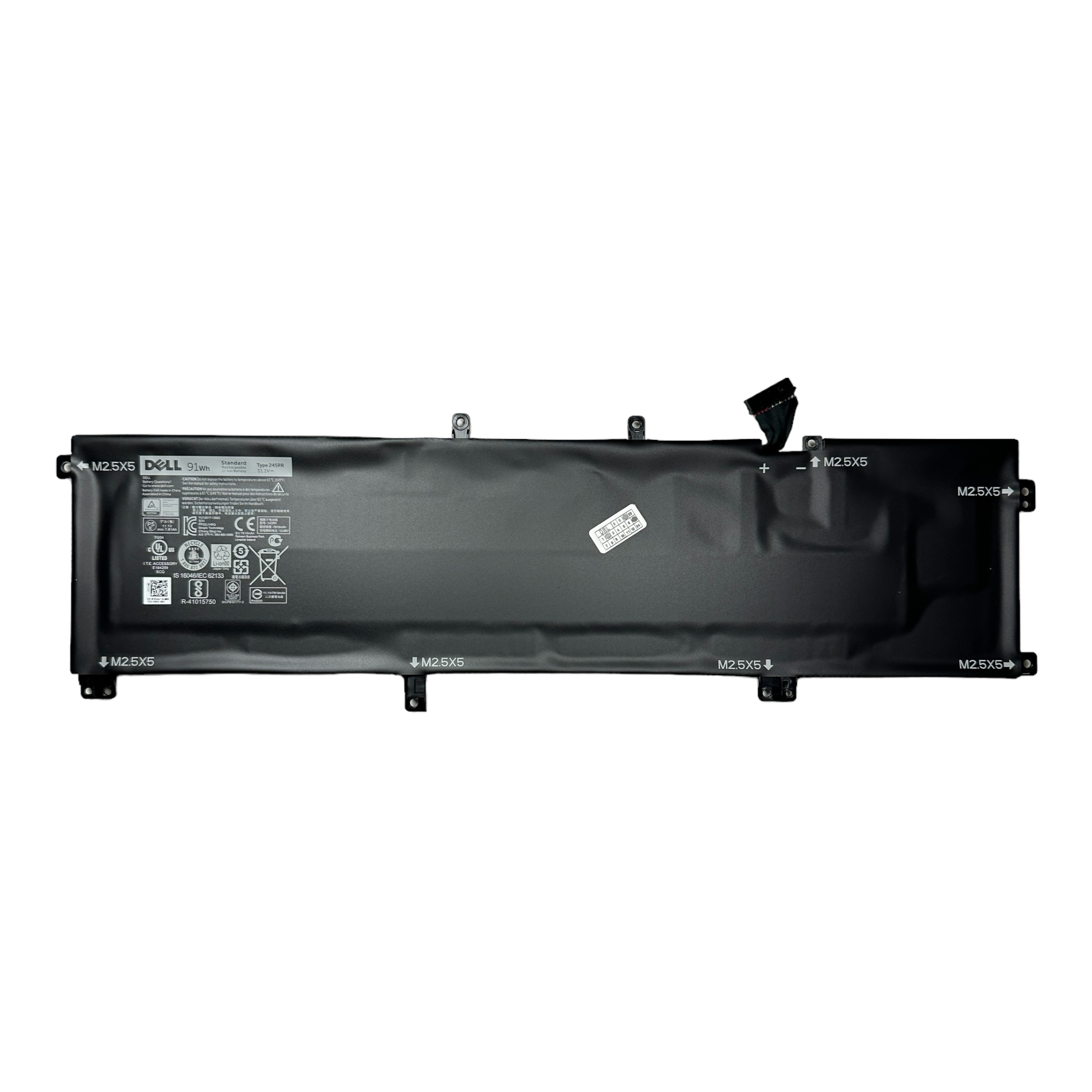 Baterie originala Dell Precision M3800, XPS 15 9530, 91WHr Type 245RR, 6 celule (pentru sisteme fara 2.5" storage) Baterie originala Dell Precision M3800, XPS 15 9530, 91WHr Type 245RR, 6 celule (pentru sisteme fara 2.5" storage)