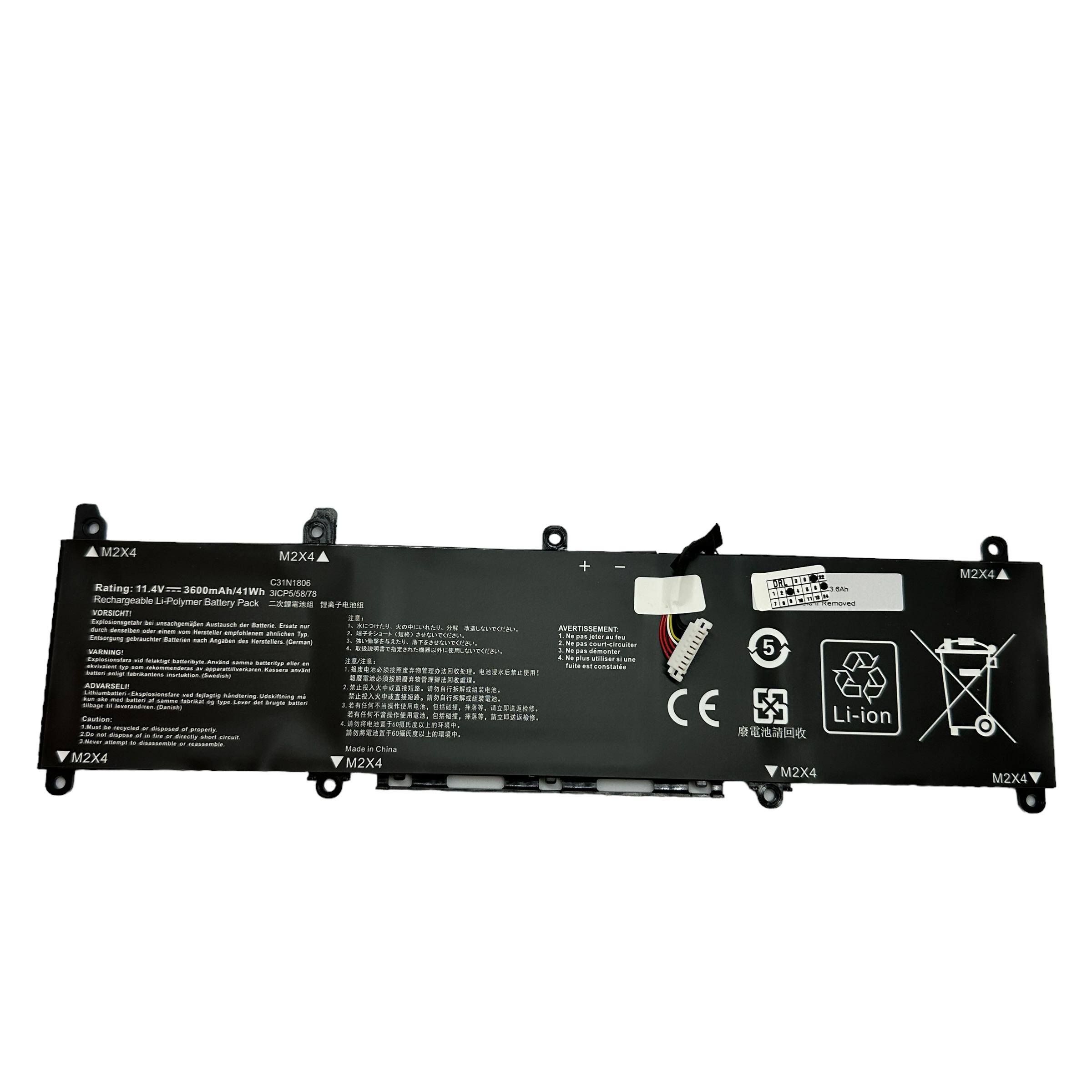 Baterie compatibila laptop Asus VivoBook 13 X330FA, X330FN, X330FL, X330UA, X330UN, S330FA, S330FL, S330FN, S330UA, model C31N1806 Baterie compatibila laptop Asus VivoBook 13 X330FA, X330FN, X330FL, X330UA, X330UN, S330FA, S330FL, S330FN, S330UA, model C31N1806