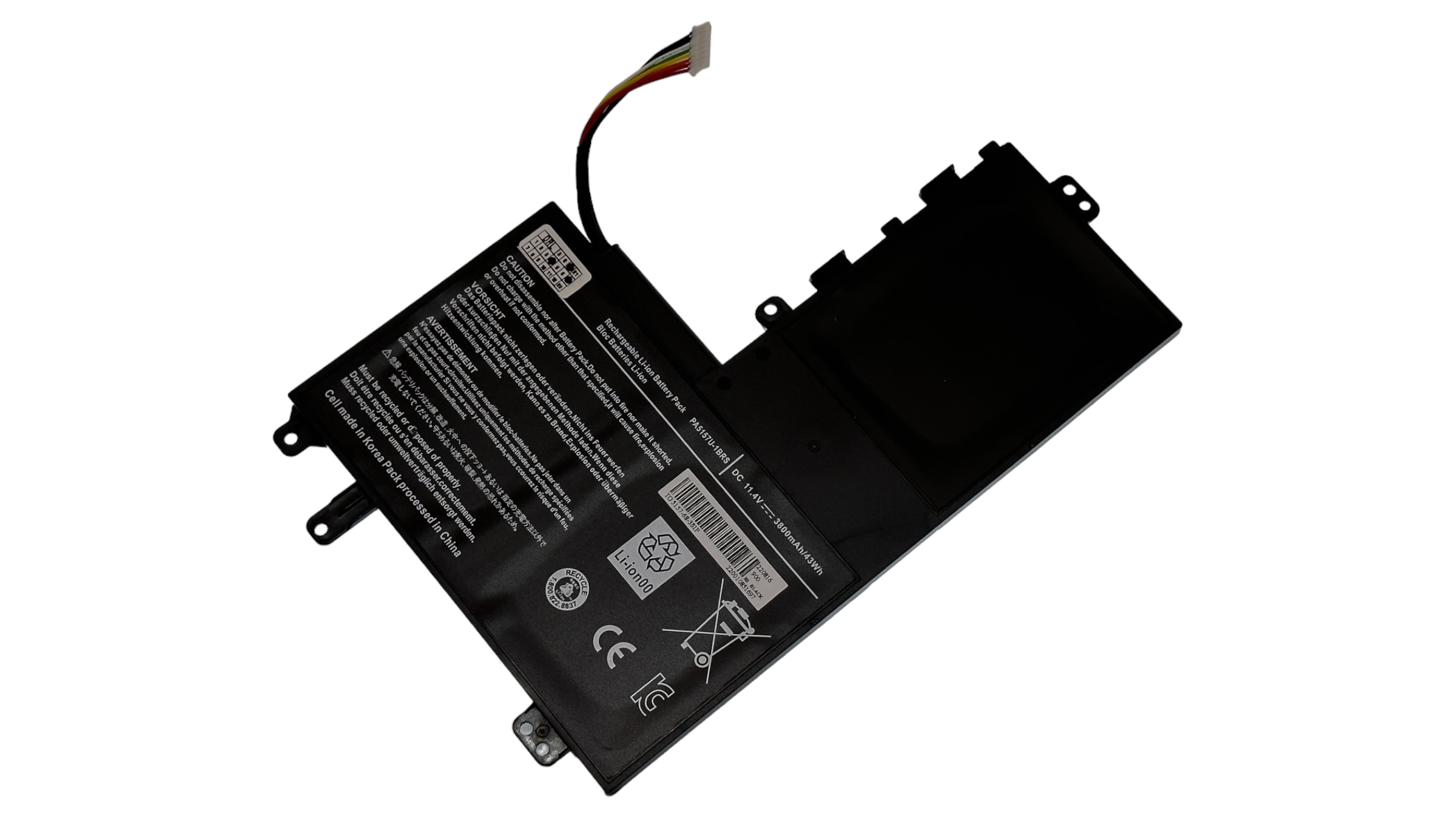 Baterie compatibila Toshiba Satellite PA5157U-1BRS E45T, M40-A, M40T-A, M50-A, M50D, M50D-A, M50T, U50D, U50T, U50T-A, U40-A, U45-A, U40T-A, 3800mAh Baterie compatibila Toshiba Satellite PA5157U-1BRS E45T, M40-A, M40T-A, M50-A, M50D, M50D-A, M50T, U50D, U50T, U50T-A, U40-A, U45-A, U40T-A, 3800mAh