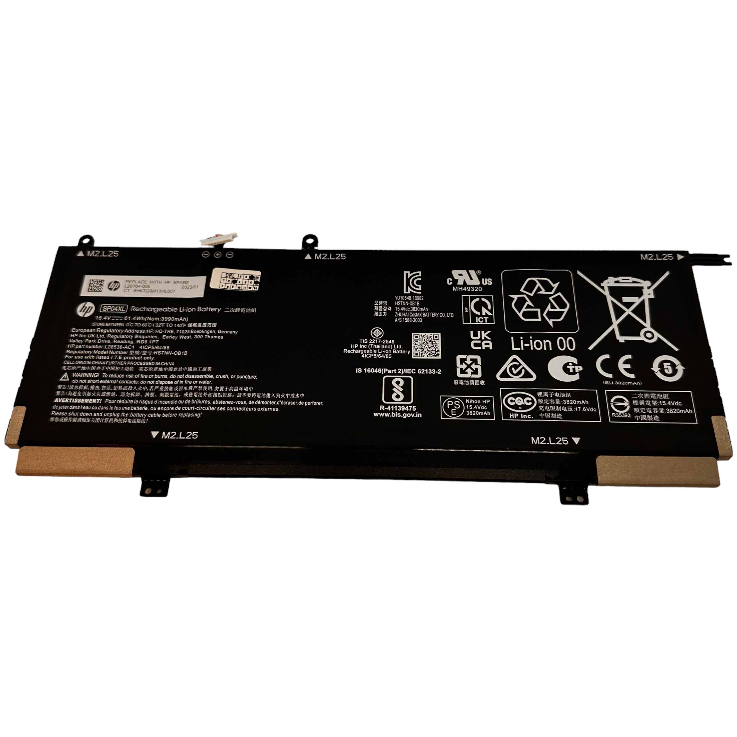 Baterie originala HP Spectre x360 Convertible 13-AP / 13T-AP, model SP04XL L28764-005 HSTNN-OB1B L28538-AC1 Baterie originala HP Spectre x360 Convertible 13-AP / 13T-AP, model SP04XL L28764-005 HSTNN-OB1B L28538-AC1