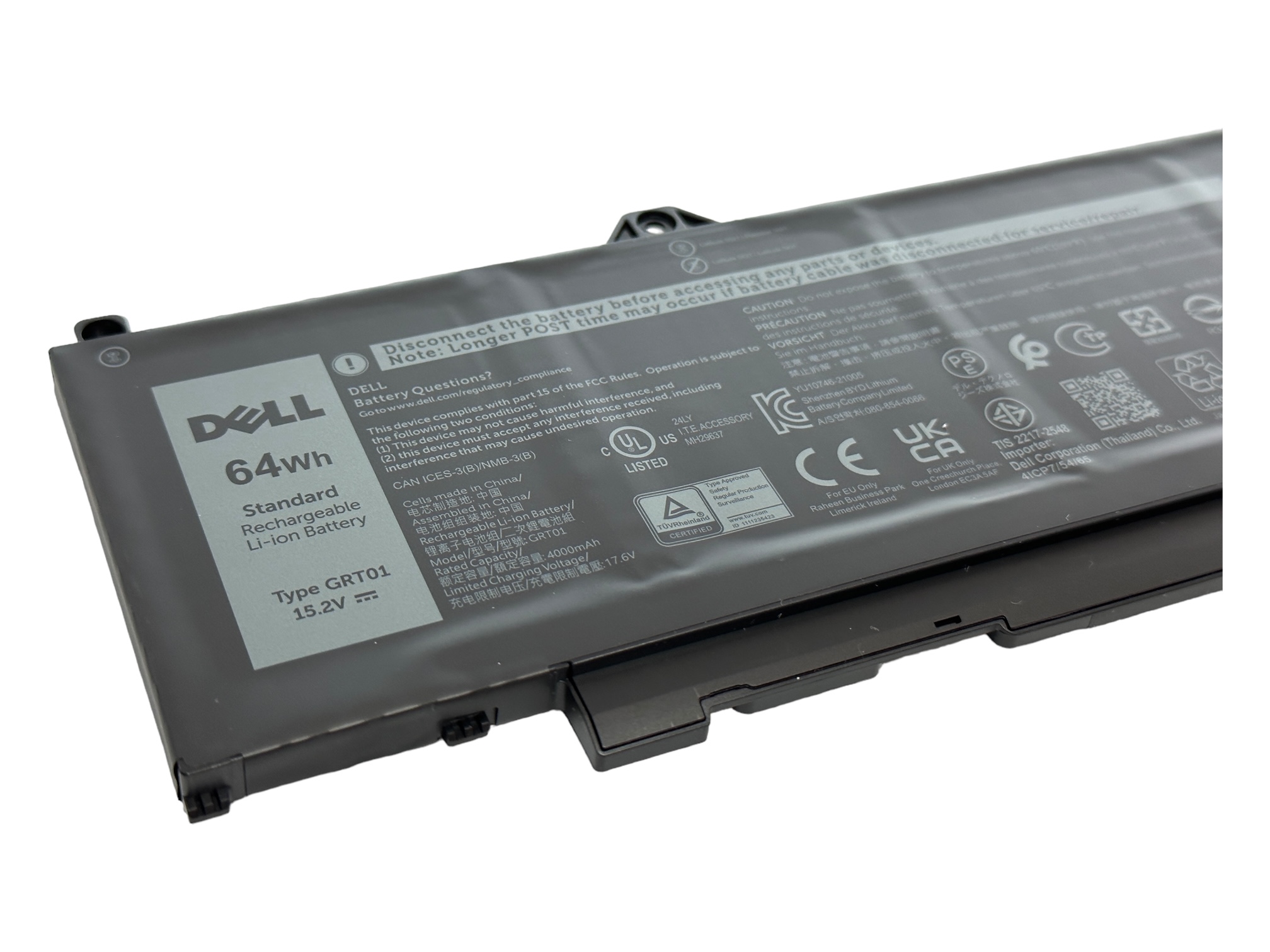 Baterie originala Dell type GRT01 64Wh, Latitude 5421 5431, 5521 5531, Precision 3470 3561 3571 3581 varianta cu 4 celule, DP/N R05P0; 0P3TJ Baterie originala Dell type GRT01 64Wh, Latitude 5421 5431, 5521 5531, Precision 3470 3561 3571 3581 varianta cu 4 celule, DP/N R05P0; 0P3TJ