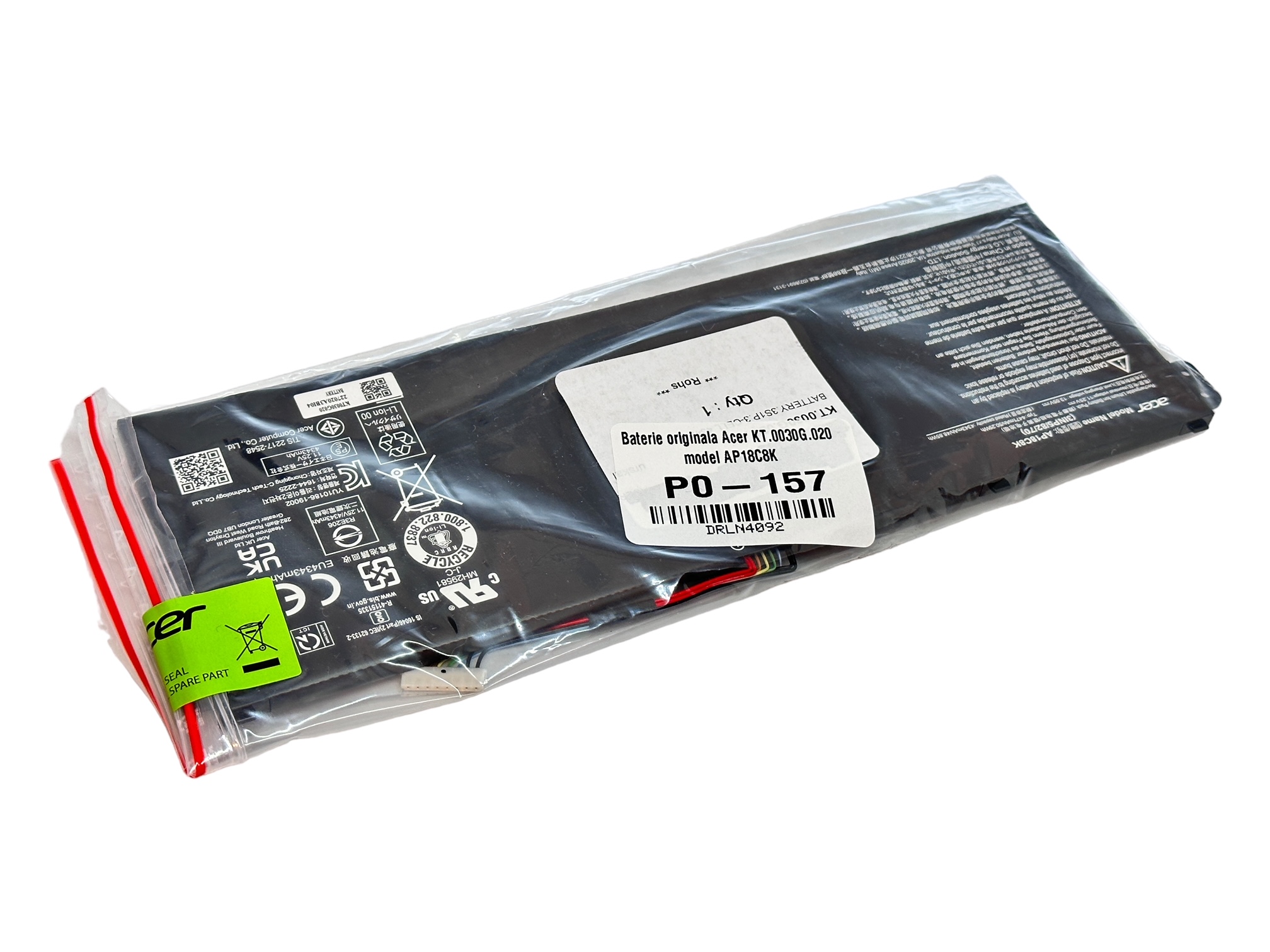 Baterie originala Acer AP18C8K KT.0030G.020, Chromebook C722 C722T, C734 C734T, C741L C741LT, C852 C852T, C871 C871T, C933 C933T, C933L C933LT Baterie originala Acer AP18C8K KT.0030G.020, Chromebook C722 C722T, C734 C734T, C741L C741LT, C852 C852T, C871 C871T, C933 C933T, C933L C933LT