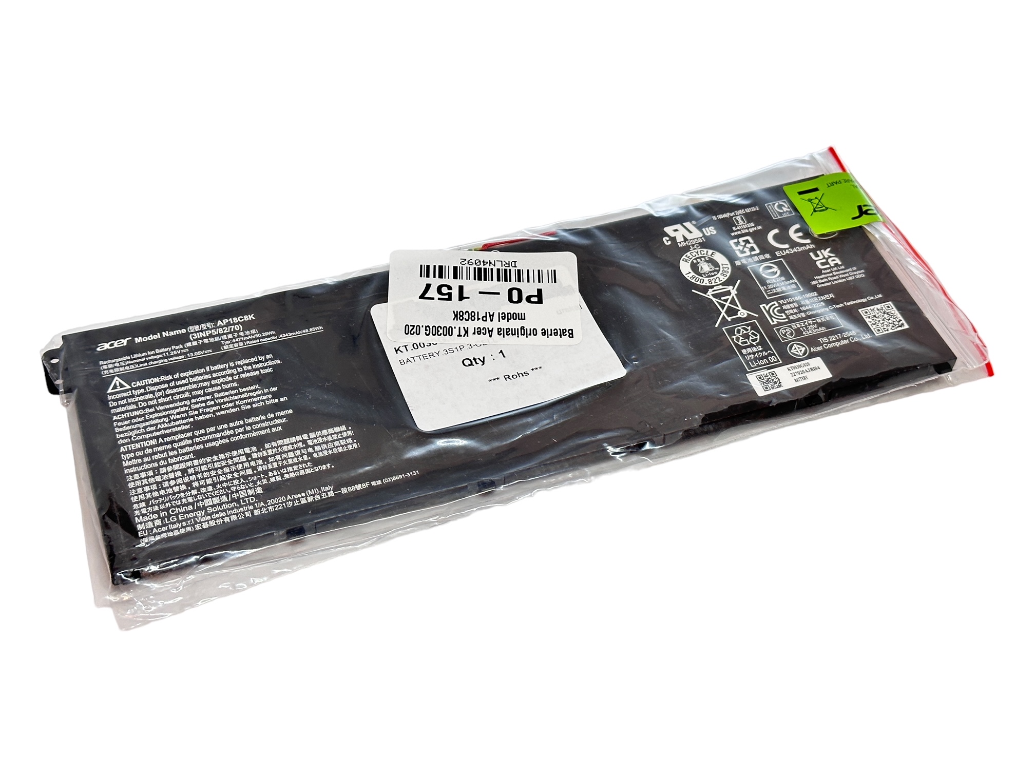 Baterie originala Acer AP18C8K KT.0030G.020, Chromebook C722 C722T, C734 C734T, C741L C741LT, C852 C852T, C871 C871T, C933 C933T, C933L C933LT Baterie originala Acer AP18C8K KT.0030G.020, Chromebook C722 C722T, C734 C734T, C741L C741LT, C852 C852T, C871 C871T, C933 C933T, C933L C933LT