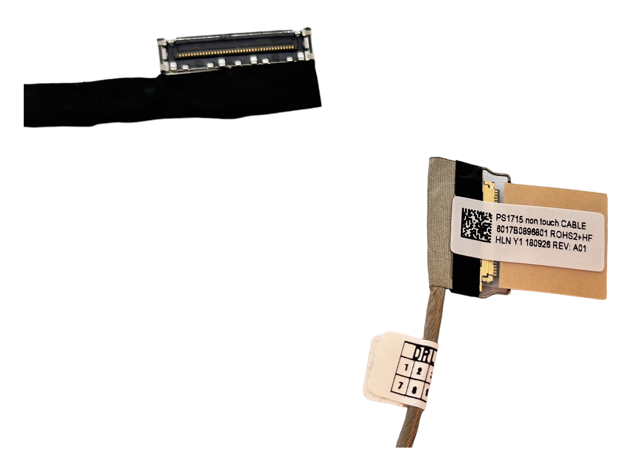Cablu video HP EliteBook 755 G5, 850 G5, ZBook 15u G5, display standard, nontouch, 30 pin 6017B0896801