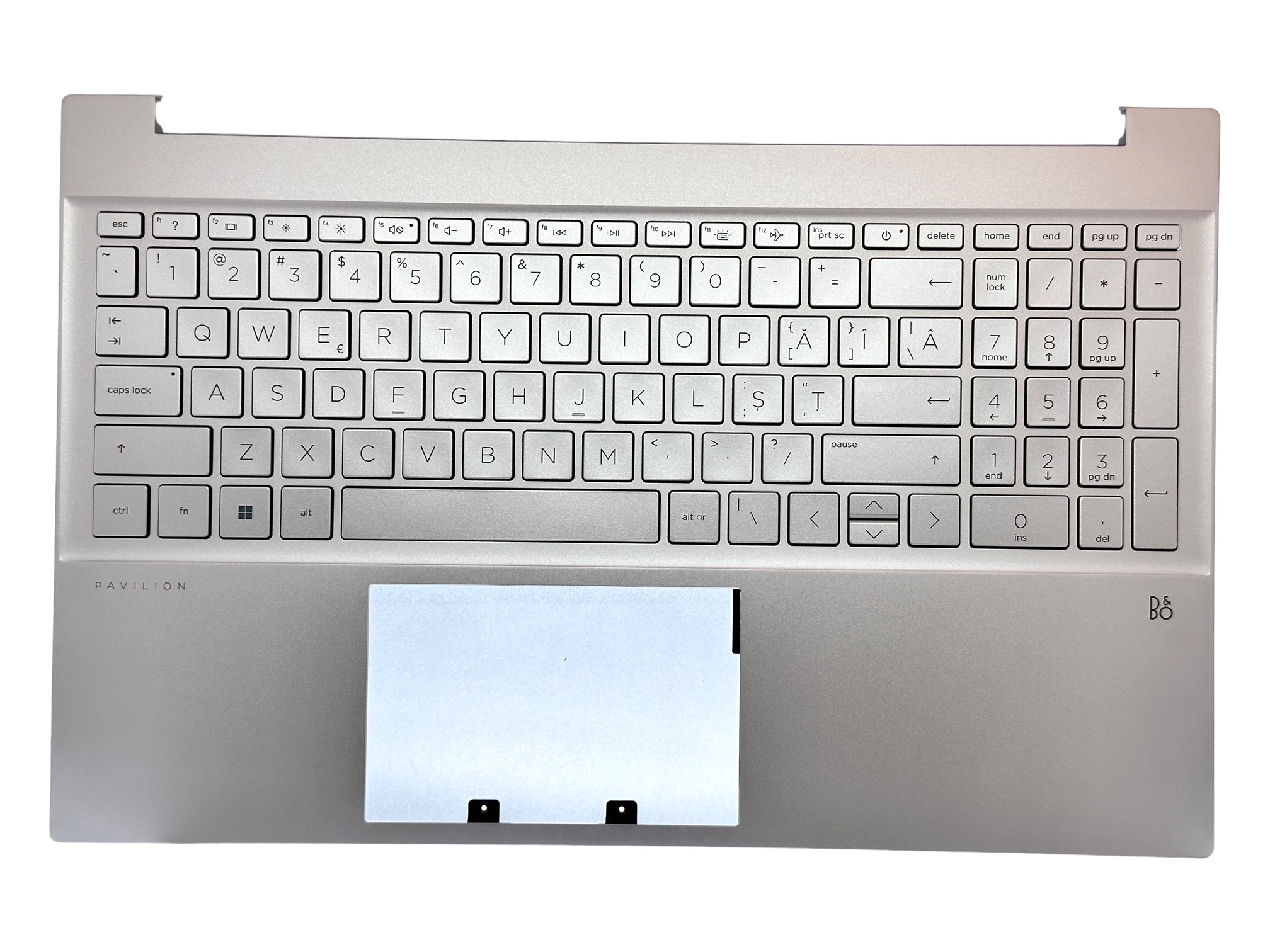 Carcasa superioara palmrest cu tastatura HP Pavilion 15-EG, 15-EH, 15T-EG, 15T-EG000, 15Z-EH000, natural silver, romana, M08912-271, cu iluminare Carcasa superioara palmrest cu tastatura HP Pavilion 15-EG, 15-EH, 15T-EG, 15T-EG000, 15Z-EH000, natural silver, romana, M08912-271, cu iluminare