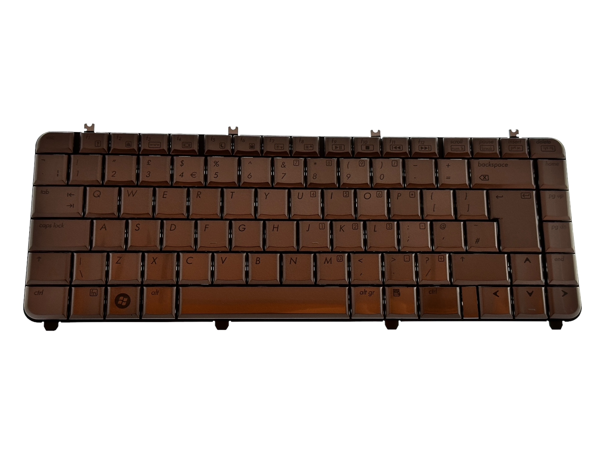 Tastatura compatibila laptop HP Pavilion DV5-1000, DV5z-1000, DV5t-1000, cafeniu, layout UK Tastatura compatibila laptop HP Pavilion DV5-1000, DV5z-1000, DV5t-1000, cafeniu, layout UK
