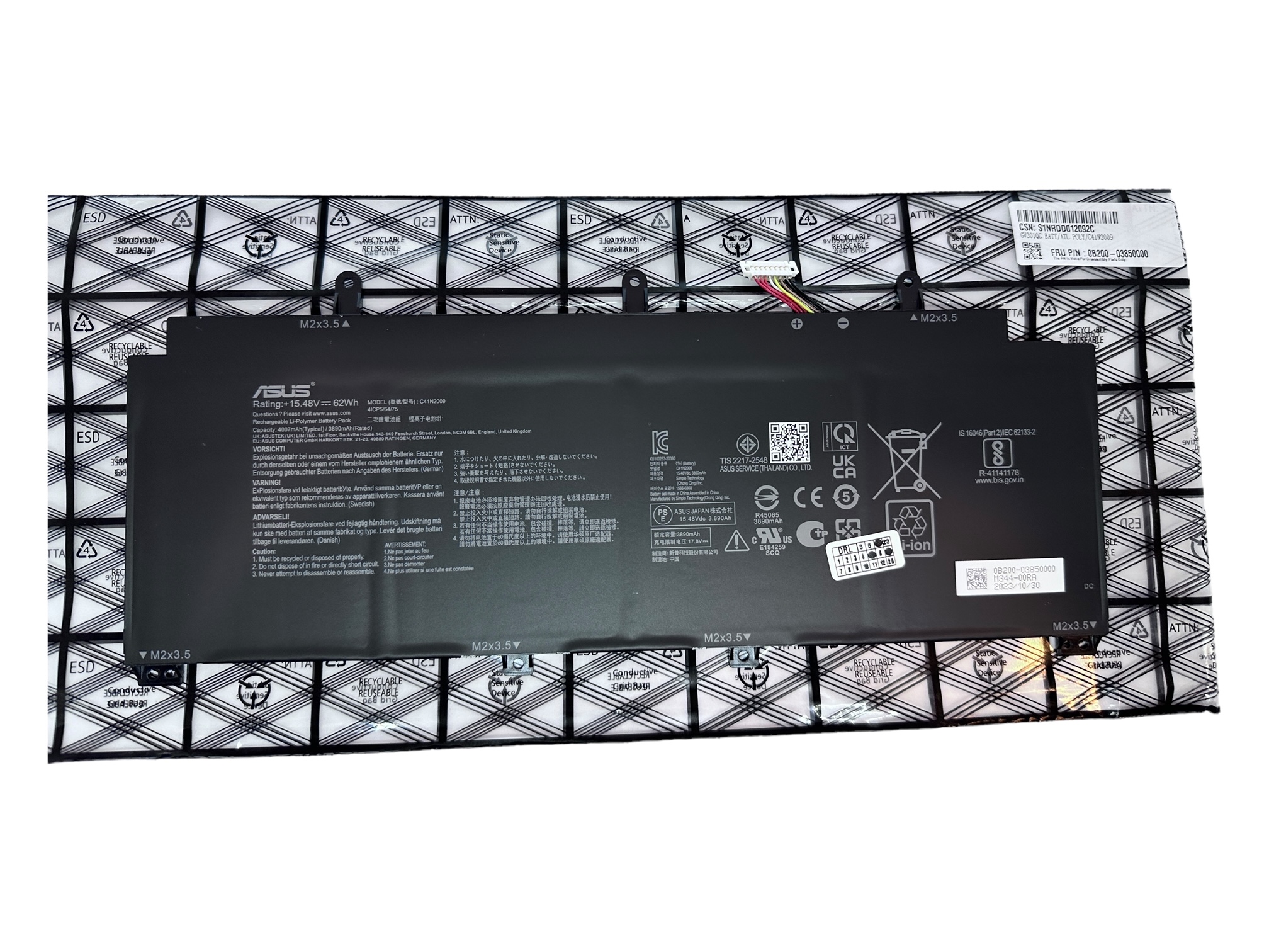 Baterie originala Asus C41N2009, ROG Flow X13 GV301QC GV301QE GV301QH GV301RA GV301RC GV301RE PV301QH Baterie originala Asus C41N2009, ROG Flow X13 GV301QC GV301QE GV301QH GV301RA GV301RC GV301RE PV301QH