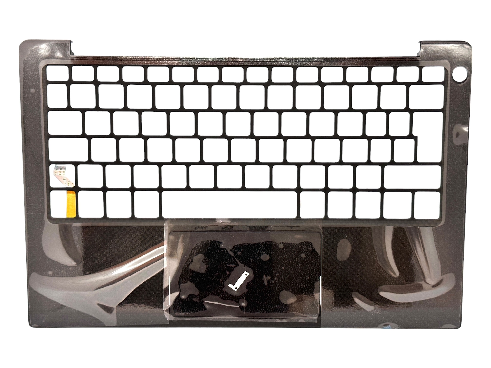 Carcasa superioara palmrest Dell XPS 13 9370, 9380, 7390, XPS 13 9305, echipate cu tastatura cu layout UK, neagra, model 5YGP6 FNCV1 Carcasa superioara palmrest Dell XPS 13 9370, 9380, 7390, XPS 13 9305, echipate cu tastatura cu layout UK, neagra, model 5YGP6 FNCV1